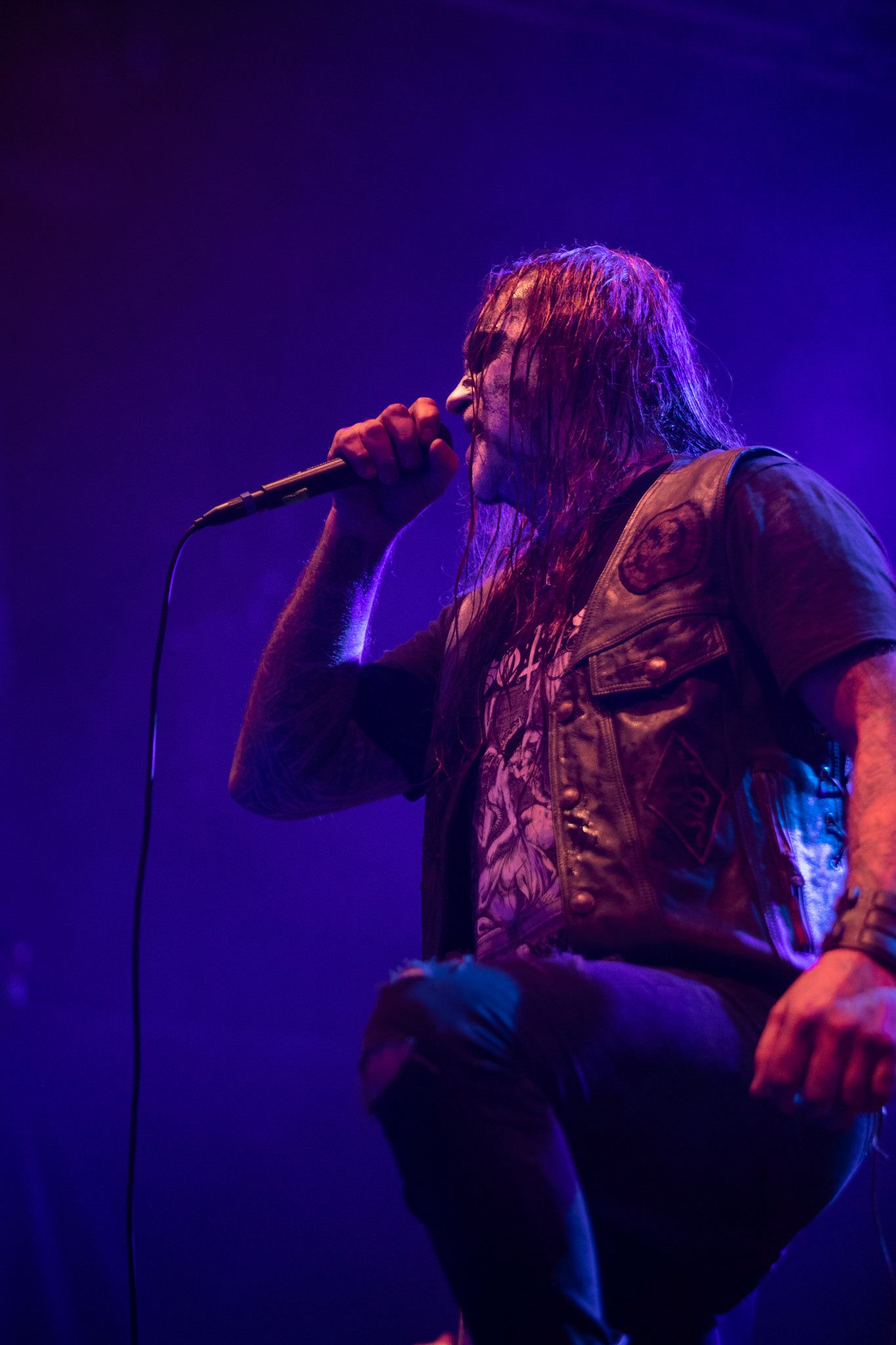 WHOREDOM RIFE - Norwegia - black metal,
koncert w Warszawskiej Progresji w ramach trasy Ecclesia Diabolica Baltica.
fot. Andrzej Wasilkiewicz/Reporter