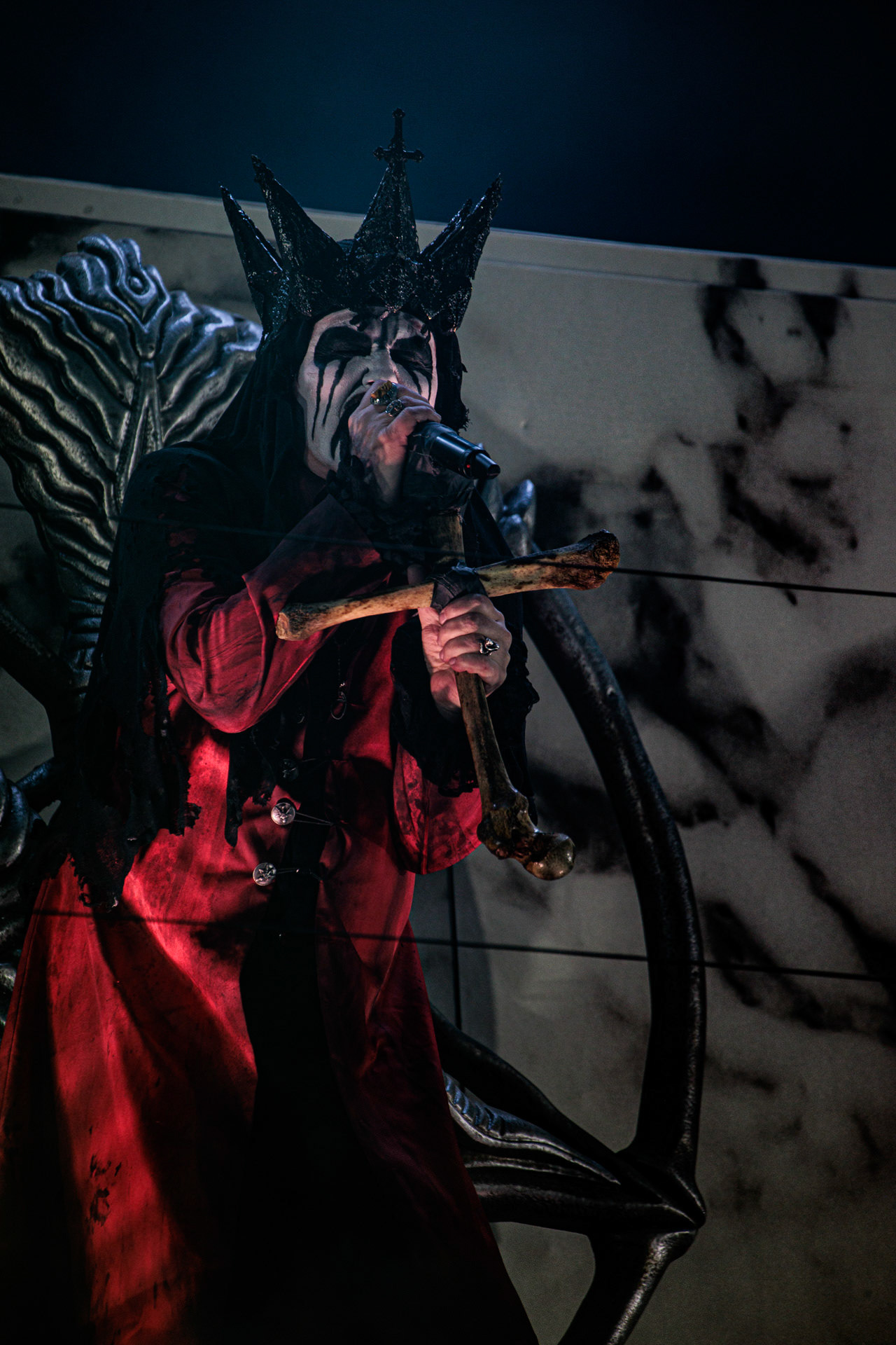 4.06.2022 Mercyful Fate Mystic Festival 2022 Gdansk. King Diamond, Kim Bendix Petersen,Mystic Coalition.fot. Andrzej Wasilkiewicz/Reporter