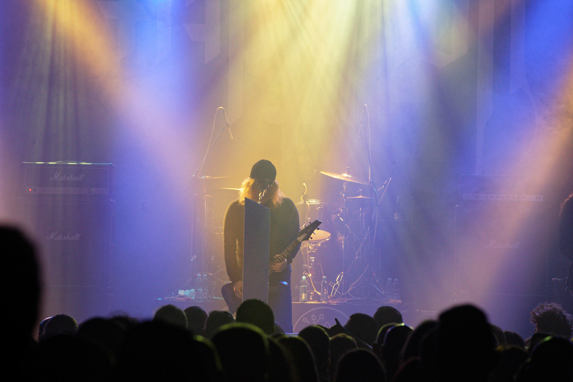 koncert Triptykon, voc. git. Tom Gwarrior, Thomas Gabriel Fischer, Szwajcaria fot. Andrzej Wasilkiewicz/Reporter