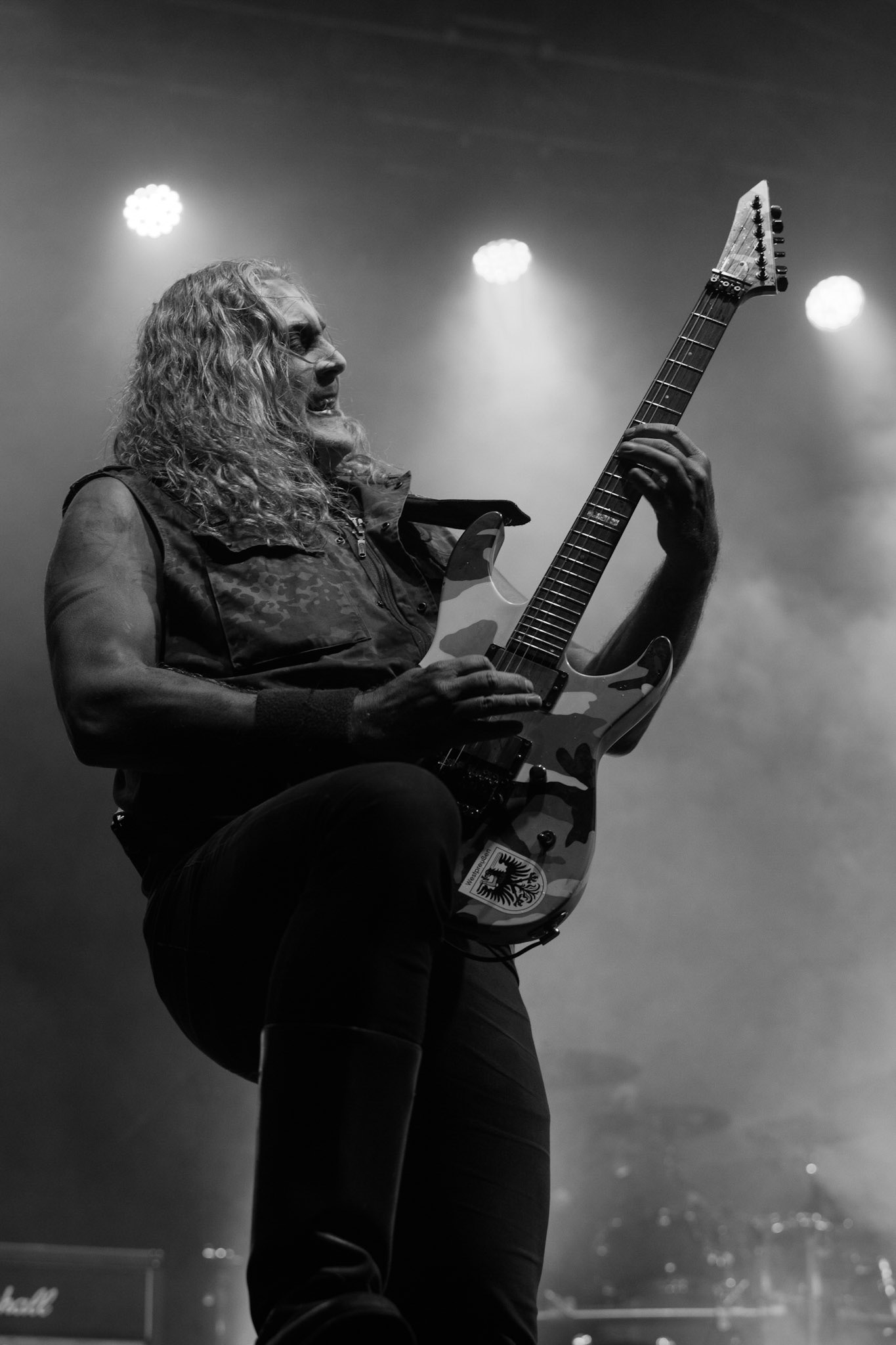 Marduk, koncert w ramach Blitzkrieg MMXX warszawska Progresja, black metal, Szwecja, Massive Music Rock The Nation America.fot. Andrzej kaziq Wasilkiewicz/Reporter