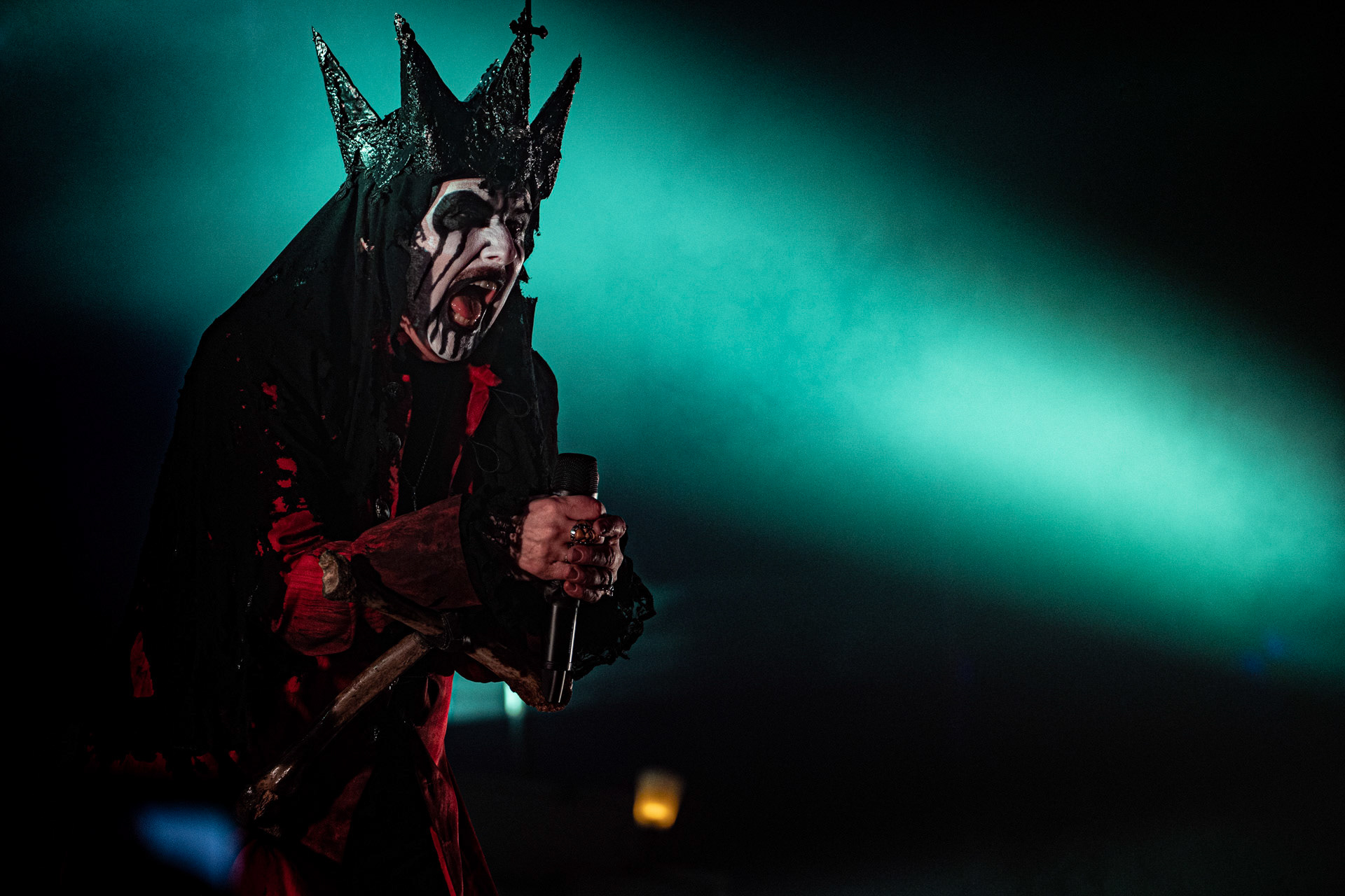 4.06.2022 Mercyful Fate Mystic Festival 2022 Gdansk. King Diamond, Kim Bendix Petersen,Mystic Coalition.fot. Andrzej Wasilkiewicz/Reporter