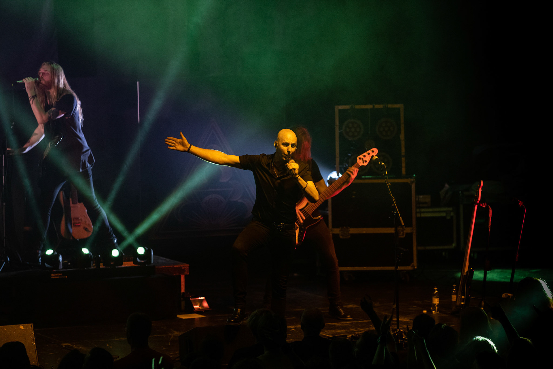 SOEN - Szwecja, rock progresywny, progmetal.  Stefan Stenberg – Bass
Cody Ford – Guitar
Lars Åhlund – Keys, guitar
Joel Ekelöf – Vocals
Martin Lopez – Drums, percussion
Knock Out Productions
Progresja Warszawa. fot. Andrzej Wasilkiewicz/Reporter