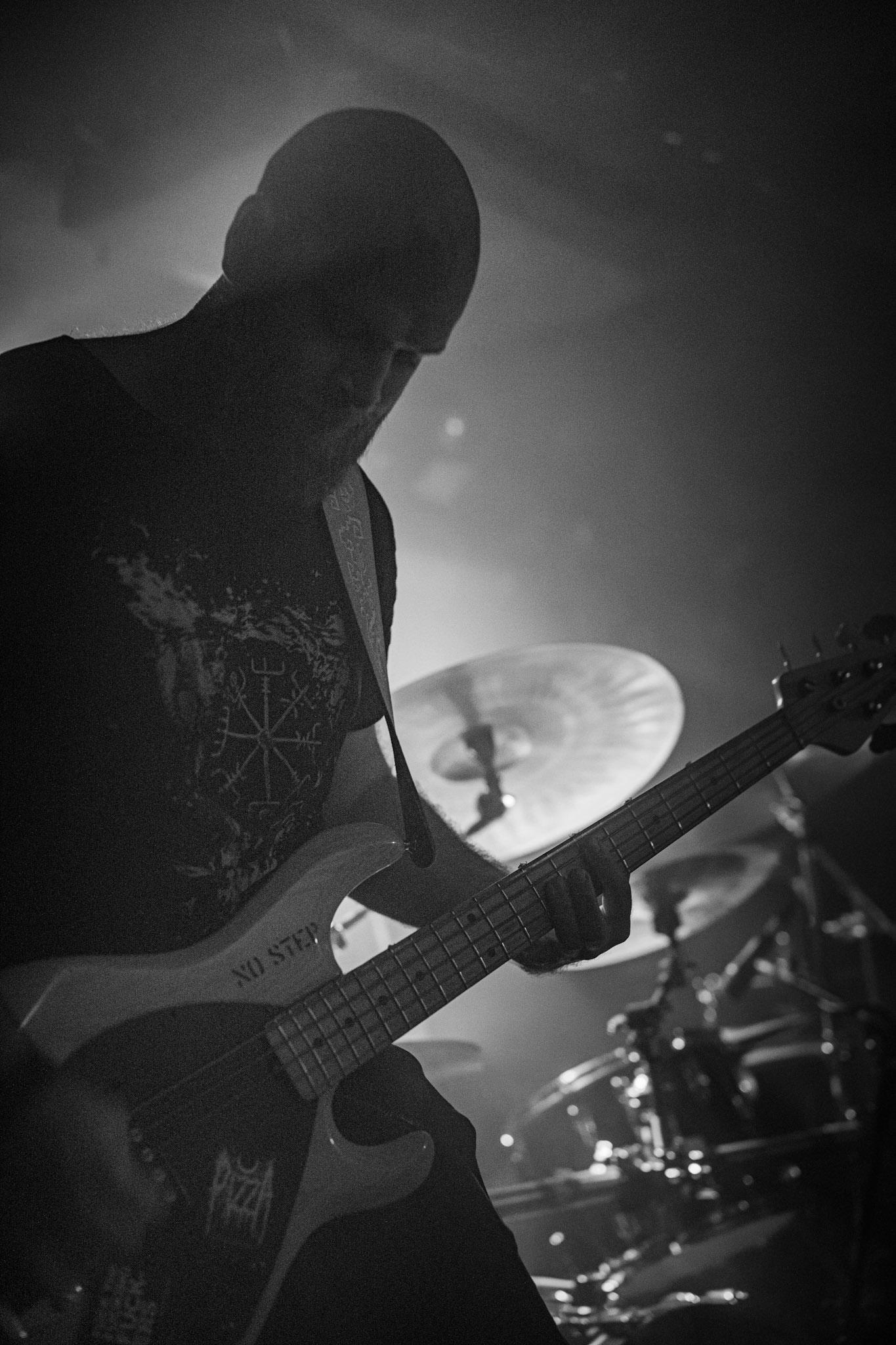 Koncert 4dots - 20.12.2019 Warszawa Klub Pogłos, n/z K. Stankiewicz bass, Post something, Post something else, fot. Andrzej Wasilkiewicz/REPORTER