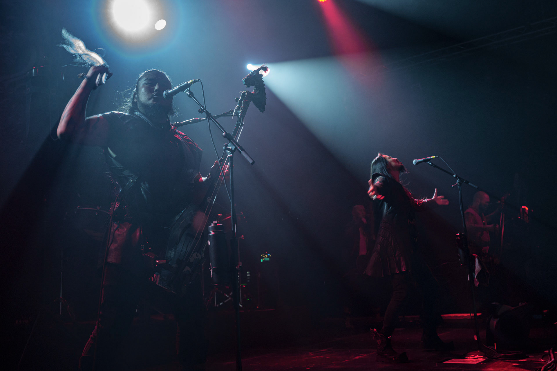 5.11.2022 The HU - koncert mongolskiej folk-metlowej grupy w warszawskiej Progresji.Produkcja Knock Out Productions,fot. Andrzej Wasilkiewicz/Reporter