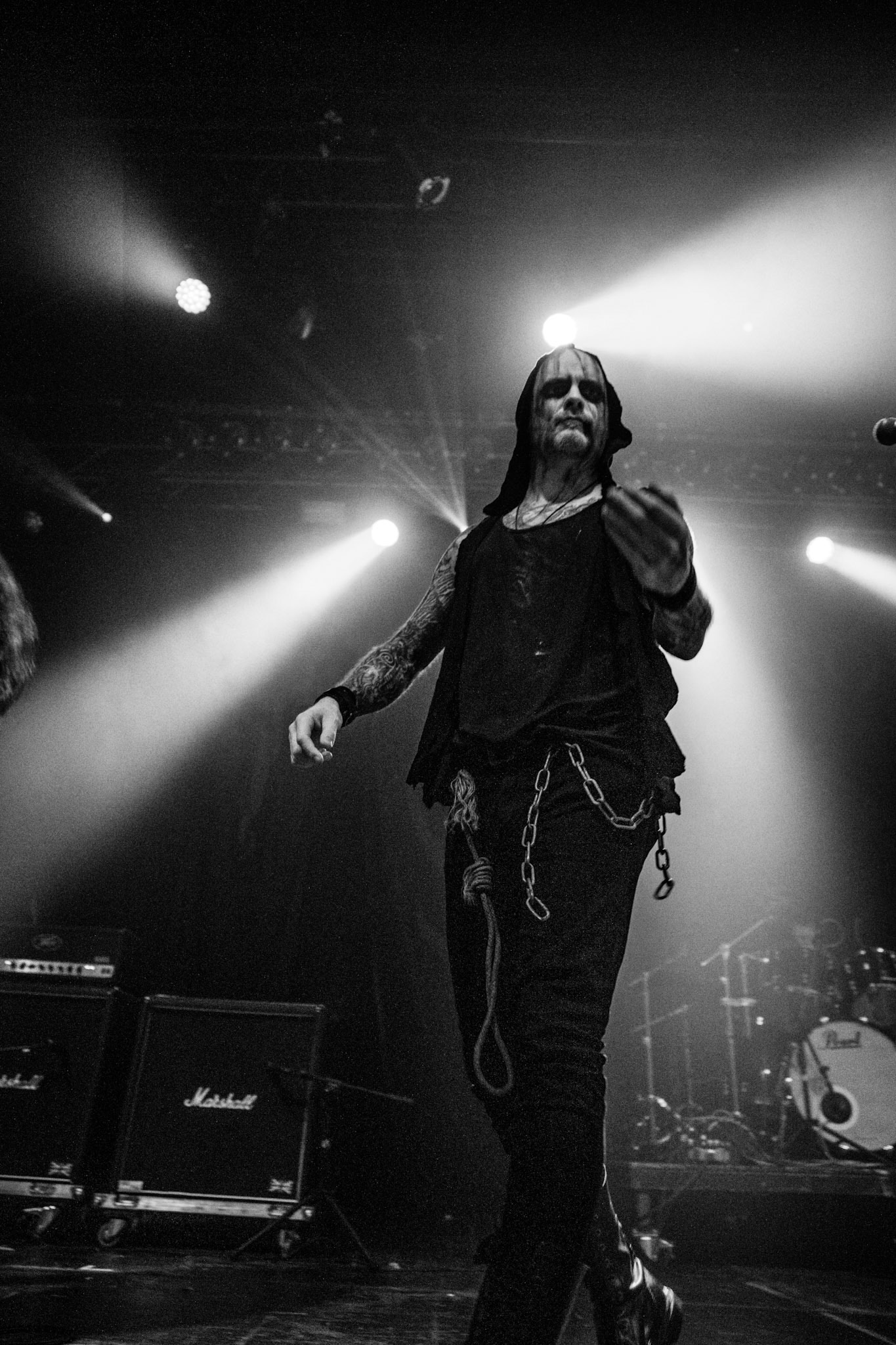 21.12.2019 Metalowa Wigilia 2019 w warszawskiej Progresji.
Koncert zespołu Primordial, irlandzki metal.
Massive Music 
fot. Andrzej Wasilkiewicz/REPORTER