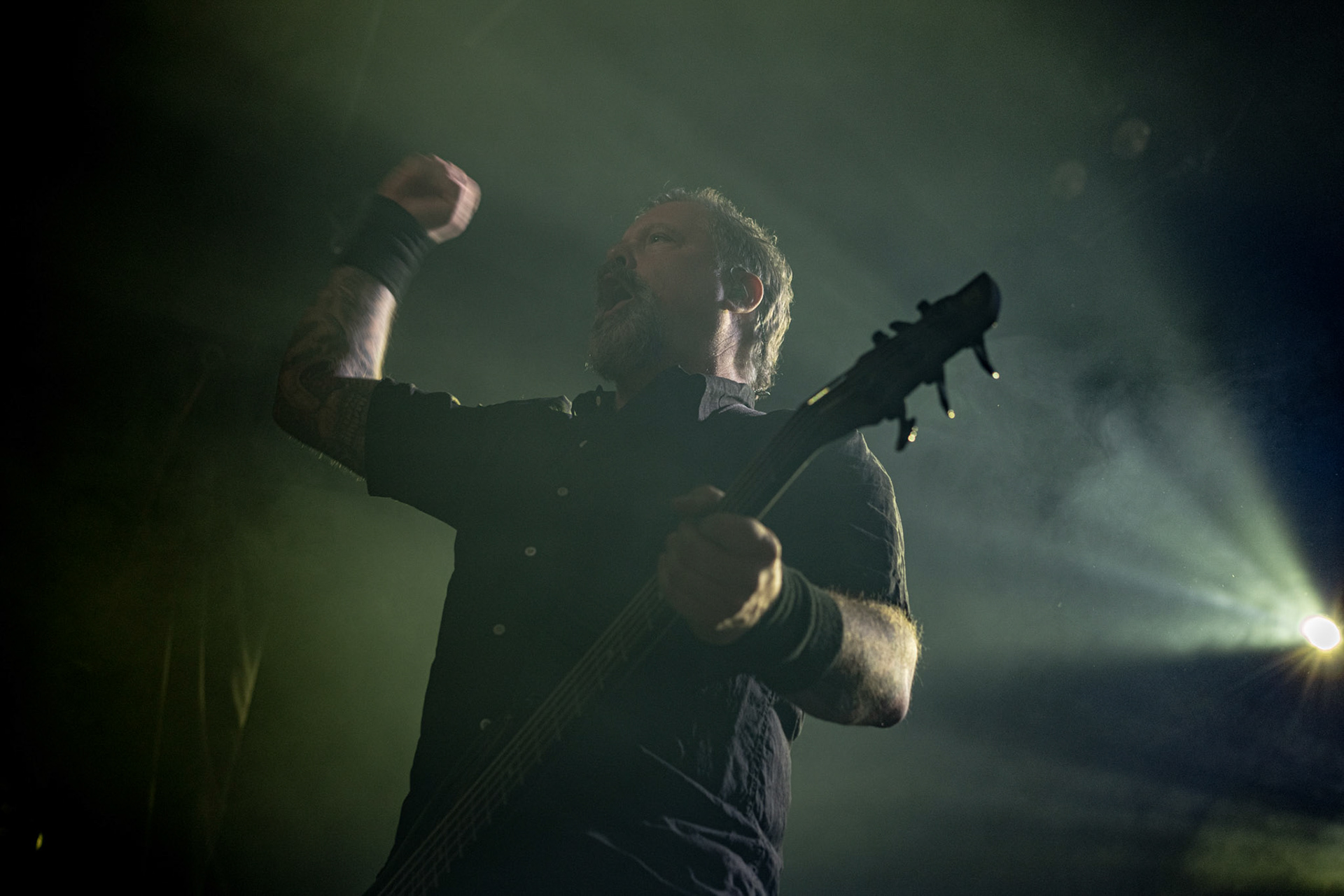 2024.03.15 THE HALO EFFECT - melodic death metal, klub Stodola, Knock Out Productions, fot. Andrzej Wasilkiewicz/Reporter
