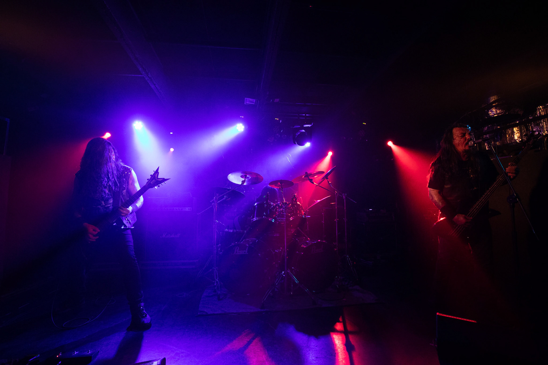 7.04.2019r  Krisiun - Porto Alegre, Rio Grande do Sul/Brazylia Century Media - Death Metal Warszawa, Proxima, WiniaryBookings, fot. Andrzej Wasilkiewicz/Reporter