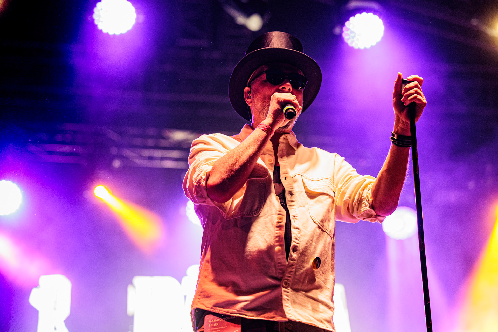 13.05.2022 Pidzama Porno Juwenalia Politechniki Warszawskiejn/z Krzysztof Grabaz Grabowski – wokal,punk rock, rock, reggae, S.P. Records.fot. Andrzej Wasilkiewicz/Reporter