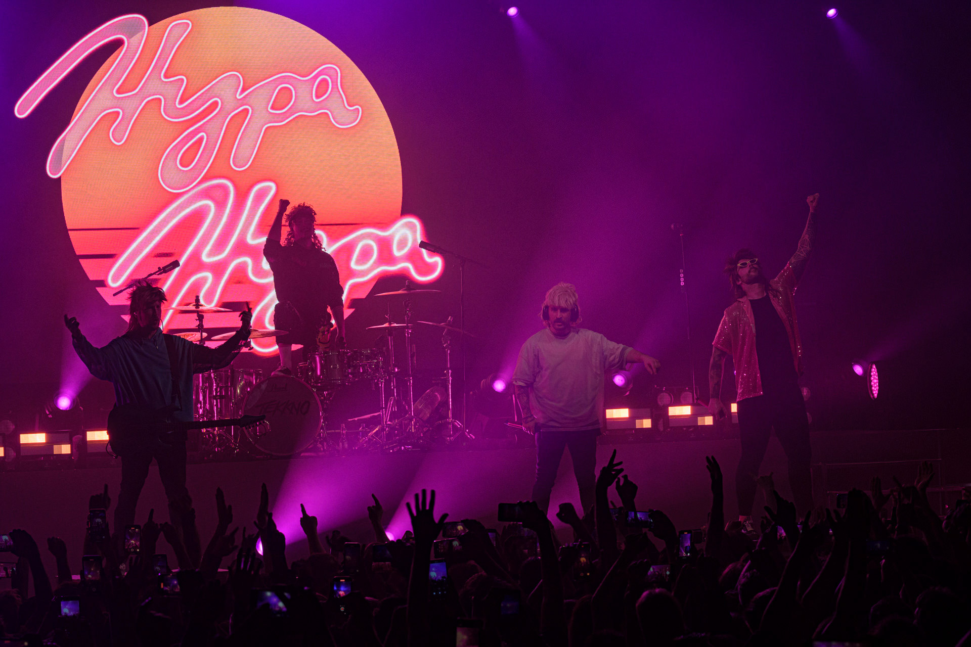 18.03.2023 - Electric Callboy - niemiecki metalcore w warszawskiej Progresji.Knock Out Productions. Fot. Andrzej Wasilkiewicz/Reporter