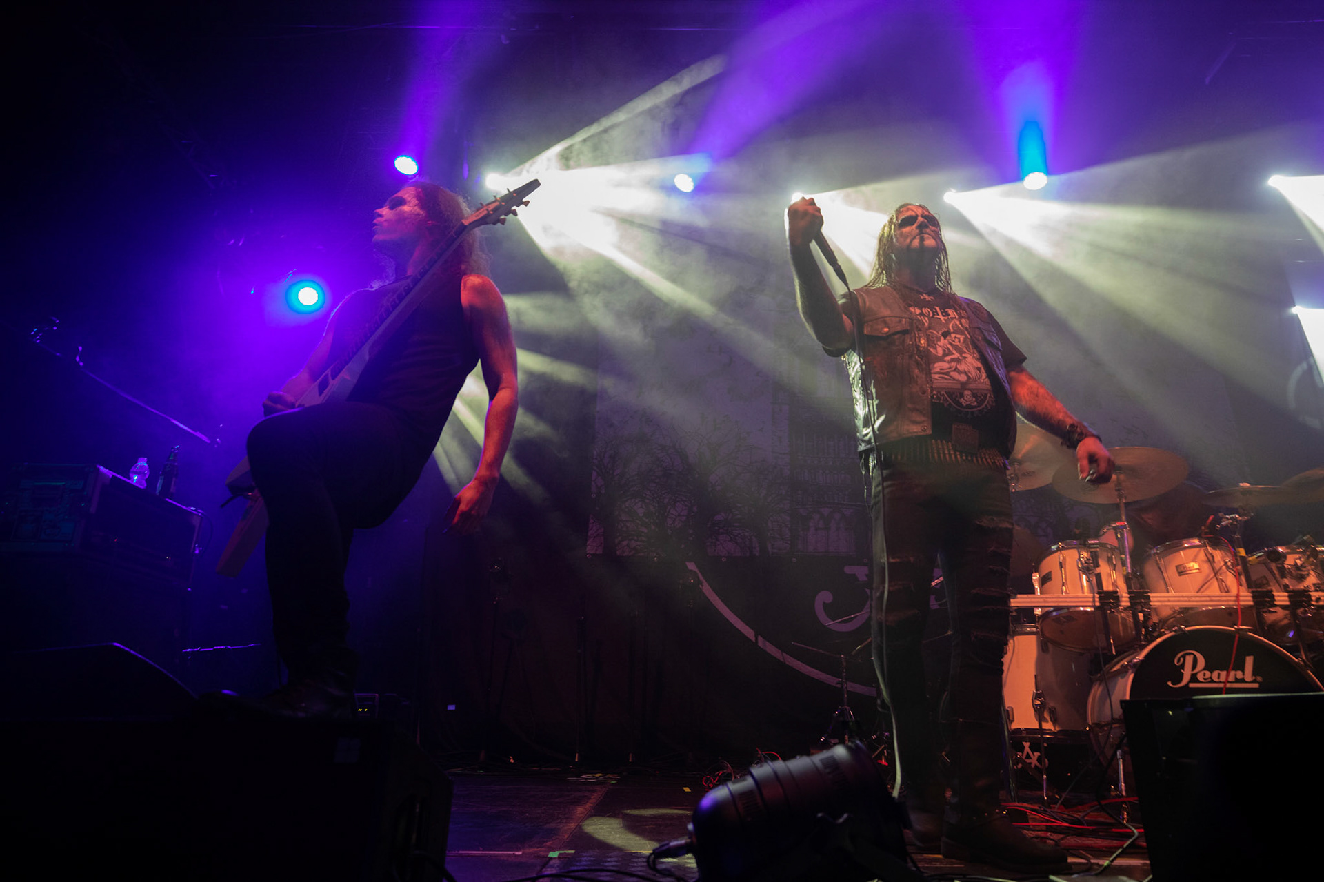 WHOREDOM RIFE - Norwegia - black metal,
koncert w Warszawskiej Progresji w ramach trasy Ecclesia Diabolica Baltica.
fot. Andrzej Wasilkiewicz/Reporter