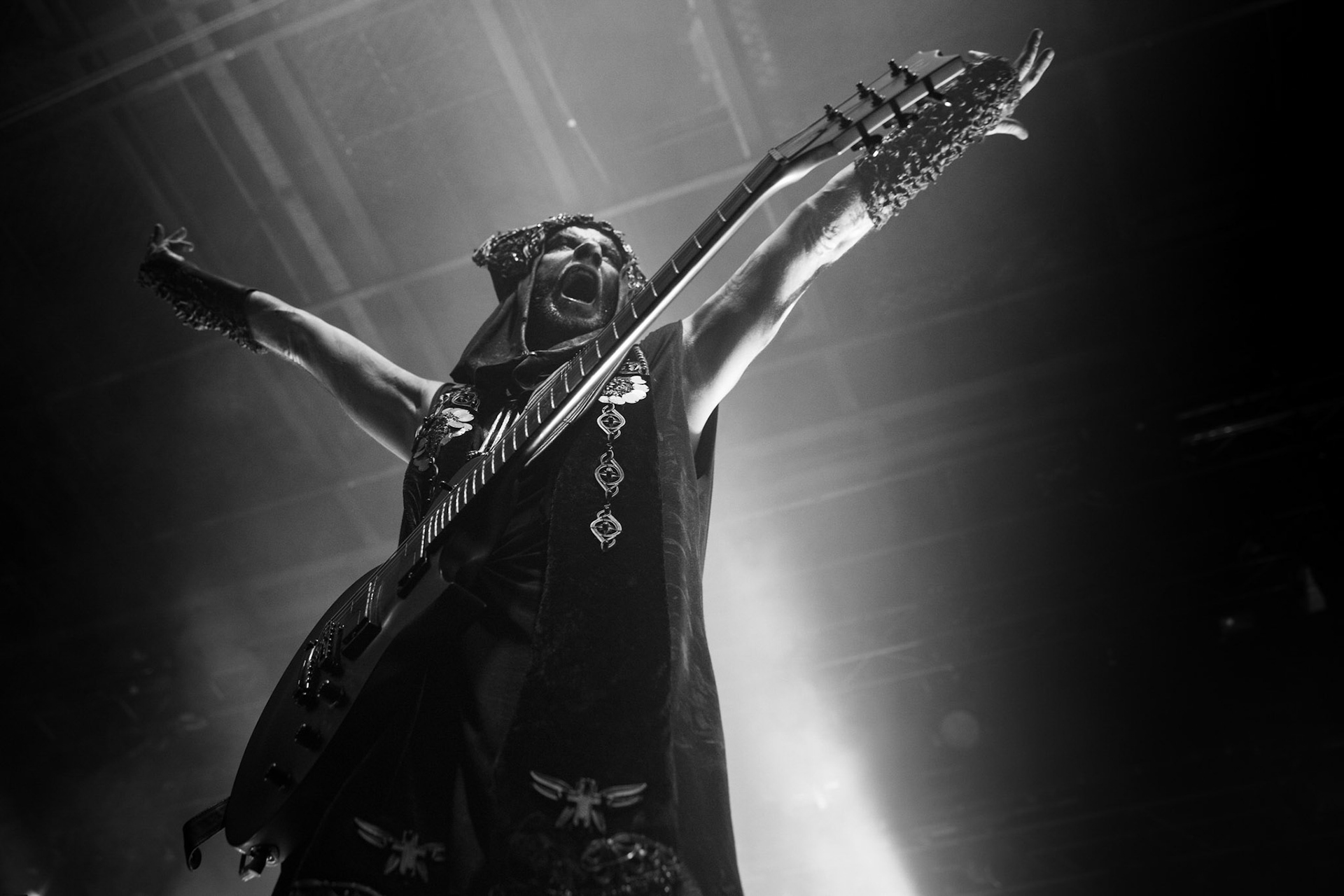 BEHEMOTH - Polska - death metal, black metal
Adam NERGAL Darski -  Guitars,
INFERNO - Drums ov Annihilation and Artillery,
ORION - Bass Guitars,
SETH -  Lead Guitars,
koncert w Warszawskiej Progresji w ramach trasy Ecclesia Diabolica Baltica.
fot. Andrzej Wasilkiewicz/Reporter