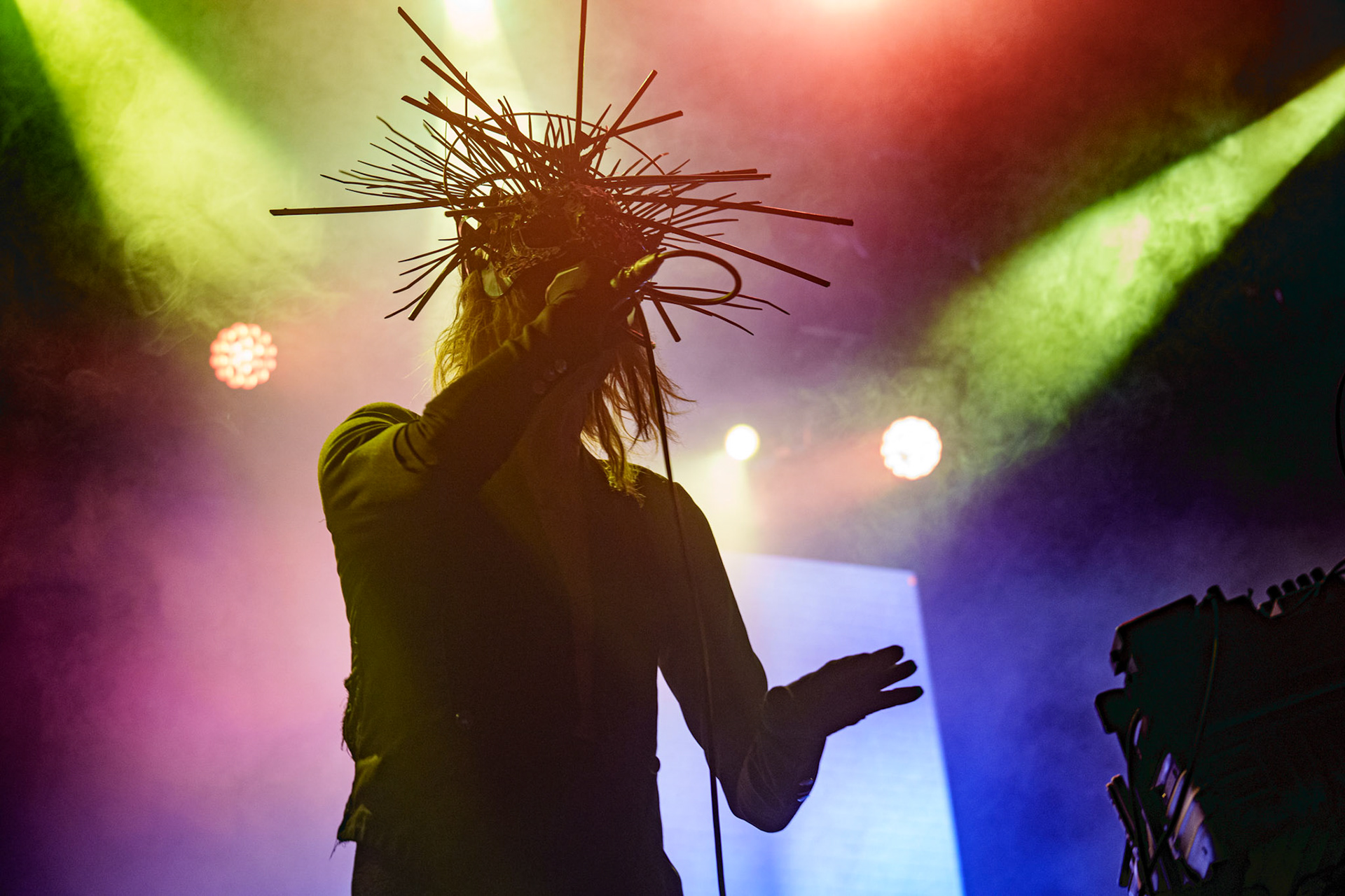 22.10.2021 Chris Corner - jako IAMX, klub Progresja, Warszawa. fot. Andrzej Wasilkiewicz/Reporter