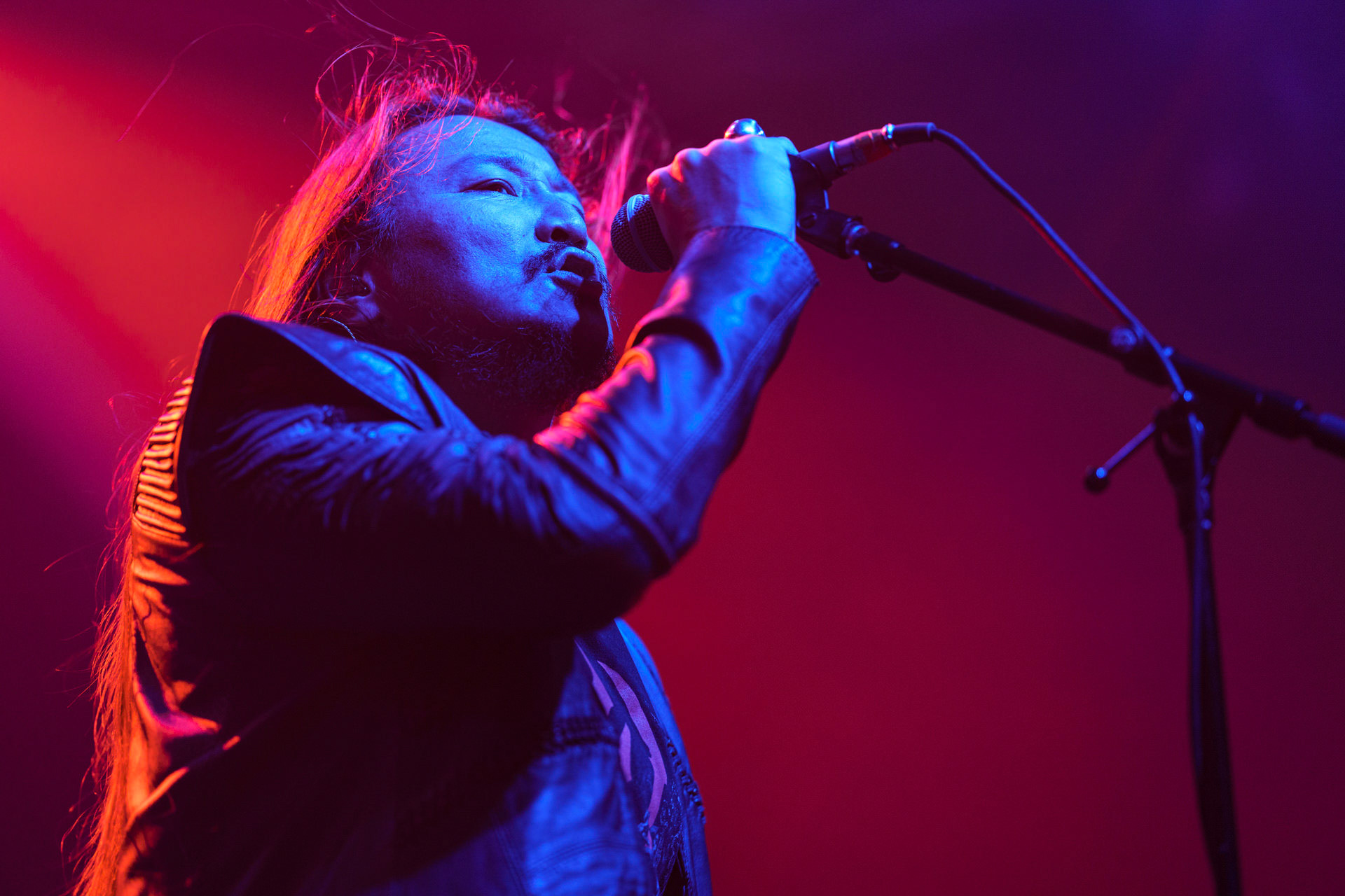 5.11.2022 The HU - koncert mongolskiej folk-metlowej grupy w warszawskiej Progresji.Produkcja Knock Out Productions,fot. Andrzej Wasilkiewicz/Reporter