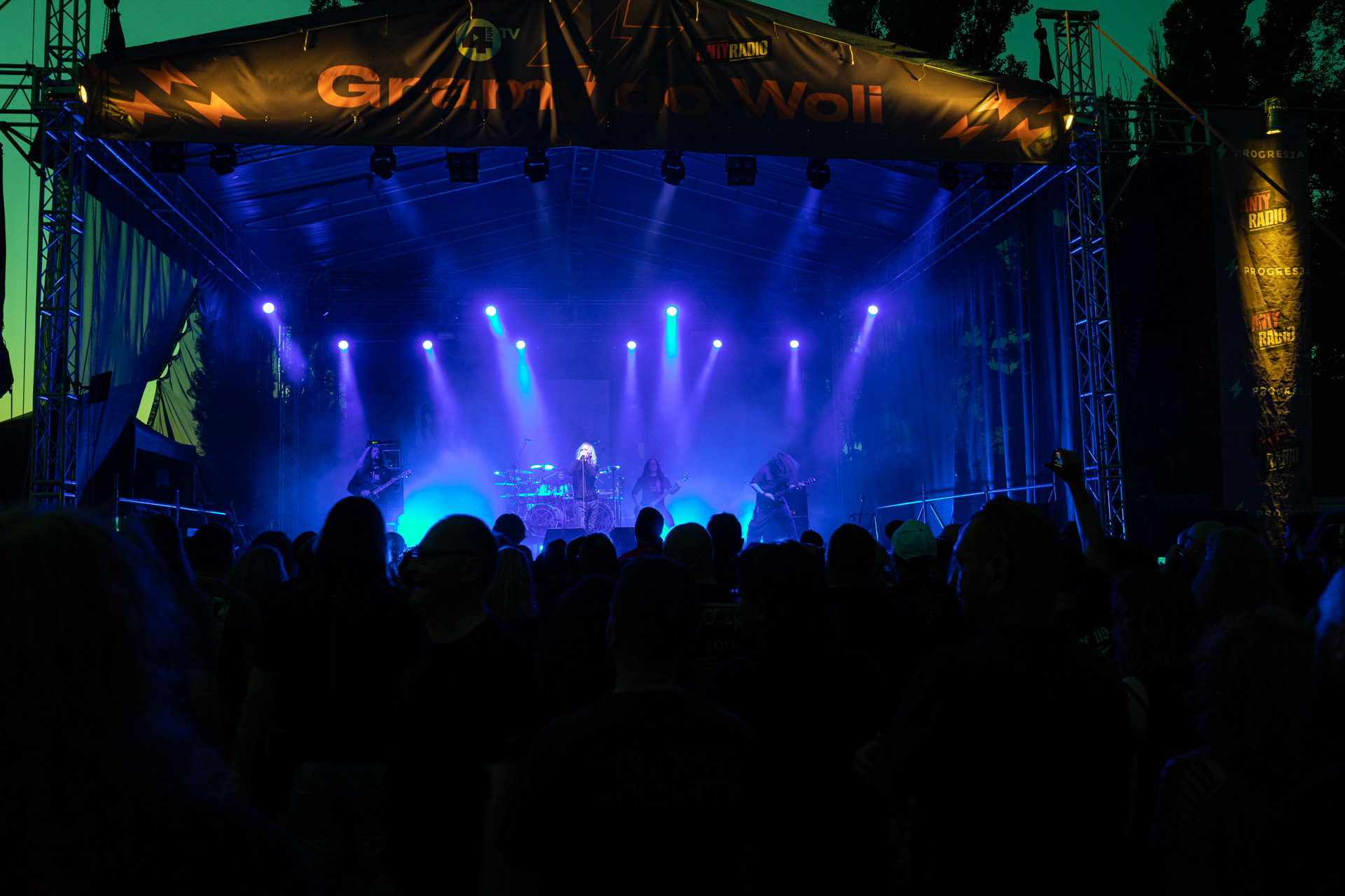 31.082021 KAT &amp; Roman Kostrzewski - koncert warszawska Progresja,Gramy do Woli,Roman Kostrzewski – wokalJacek Nowak – perkusjaKrzysztof Pistelok – gitaraJacek Hiro – gitaraMichal Laksa – basFot. Andrzej Wasilkiewicz/Reporter