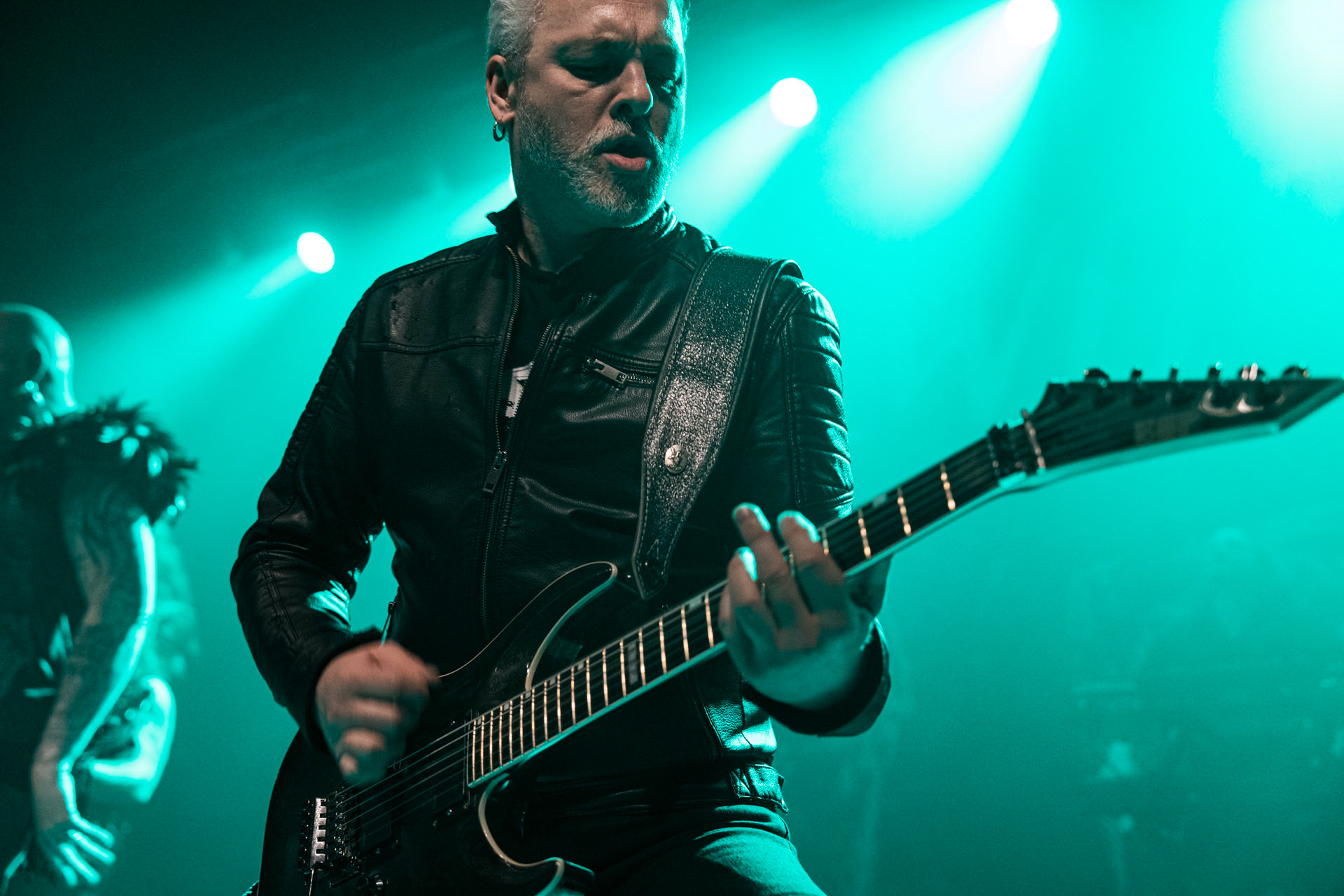 14.04.2023 Soilwork - szwedzki melodic death metal.Knock Out Productions, klub Progresja Warszawa. fot. Andrzej Wasilkiewicz/kaziq.com