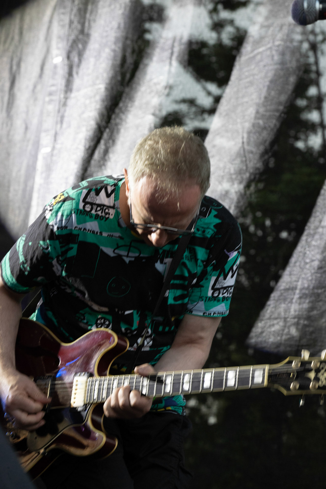 Elektryczne Gitary - koncert Zacieralia w warszawskiej Progresji.Gramy Do Woli - Warszawa, Progresja.n/z Jacek Wąsowski – gitara prowadząca,Fot. Andrzej Wasilkiewicz/Reporter