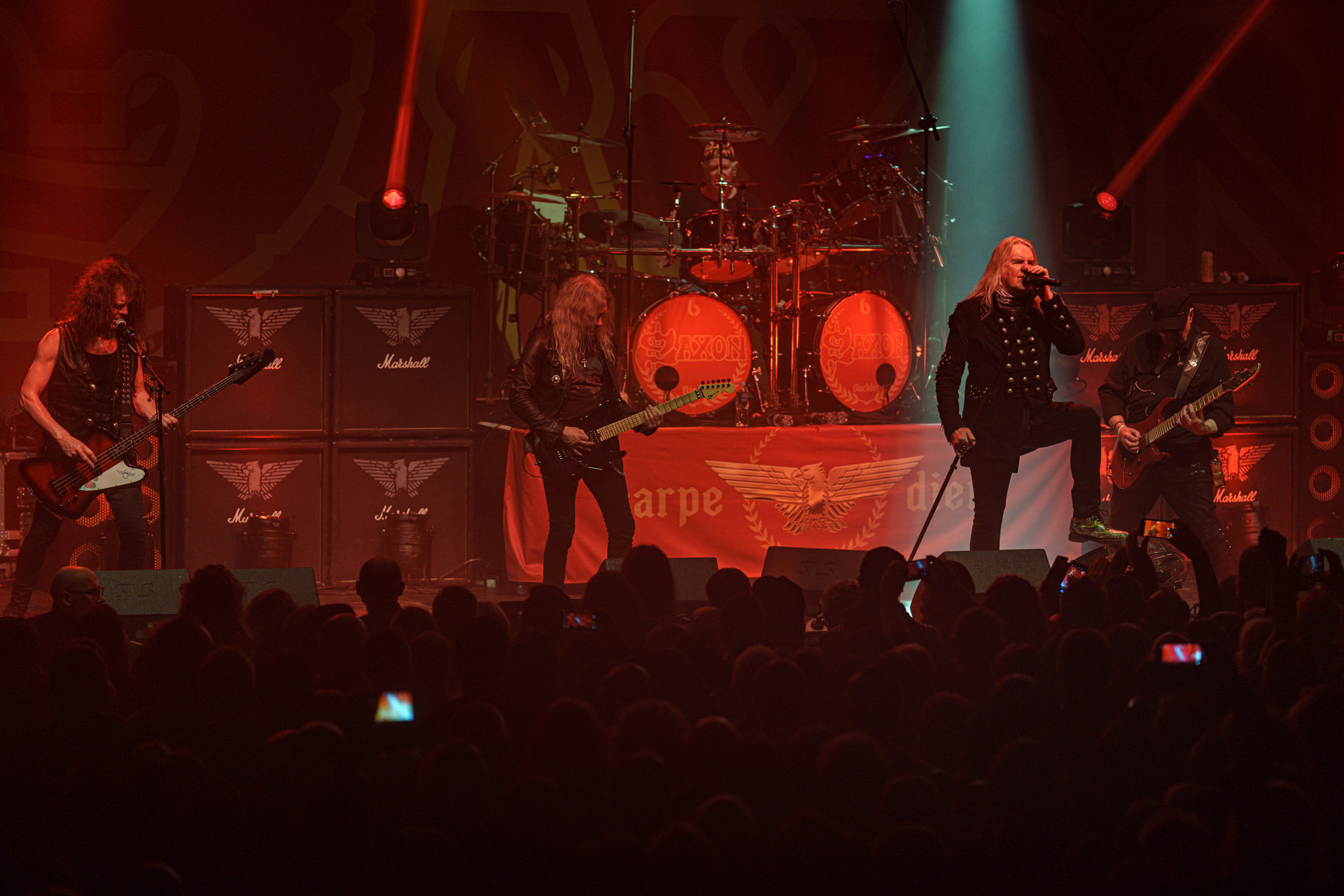 14.03.2023 SAXON "Seize the Day World Tour" Special guest: RAGE.Klub Progresja, Warszawa. Fot. Andrzej Wasilkiewicz/Reporter