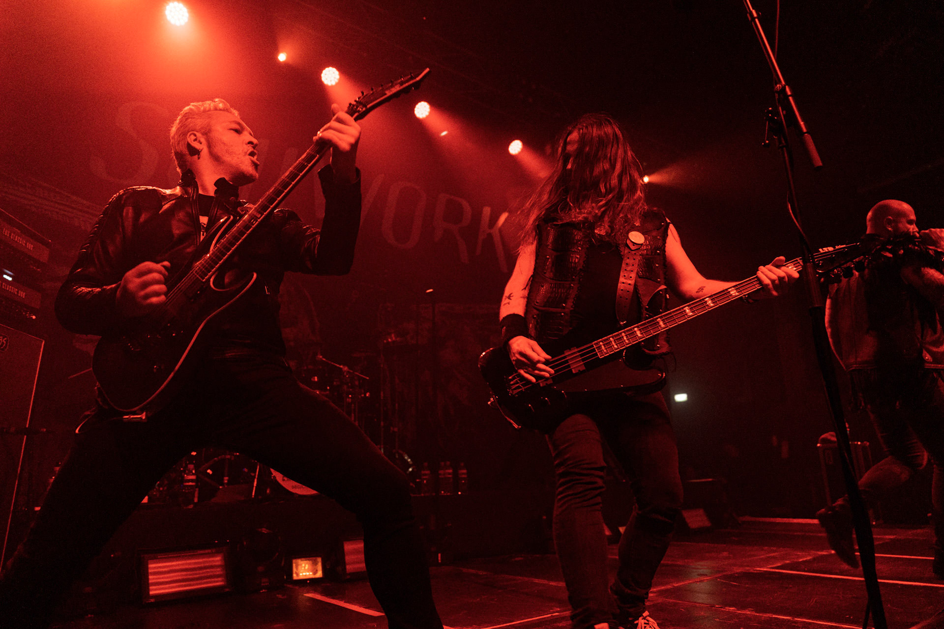 14.04.2023 Soilwork - szwedzki melodic death metal.Knock Out Productions, klub Progresja Warszawa. fot. Andrzej Wasilkiewicz/kaziq.com