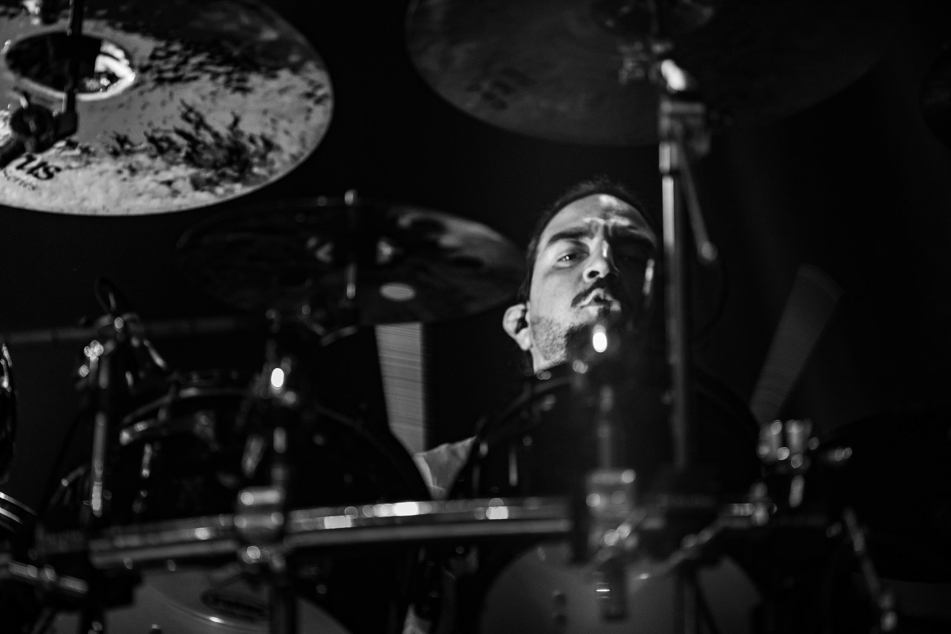 SOEN - Szwecja, rock progresywny, progmetal.  Stefan Stenberg – Bass
Cody Ford – Guitar
Lars Åhlund – Keys, guitar
Joel Ekelöf – Vocals
Martin Lopez – Drums, percussion
Knock Out Productions
Progresja Warszawa. fot. Andrzej Wasilkiewicz/Reporter