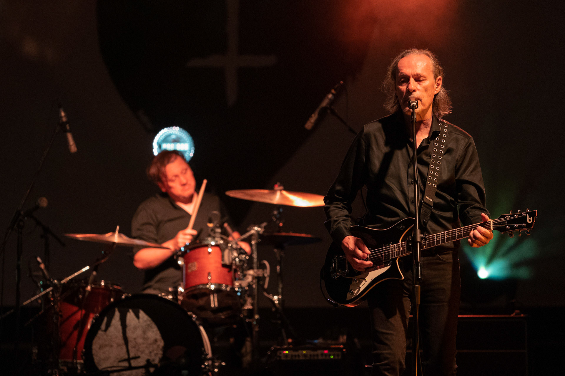 13.08.2021 koncert Me And That Man w Warszawie,Letnia scena Progresji, Gramy do Woli.n/z John Porter - gitara, wokal,Fot. Andrzej Wasilkiewicz/Reporter