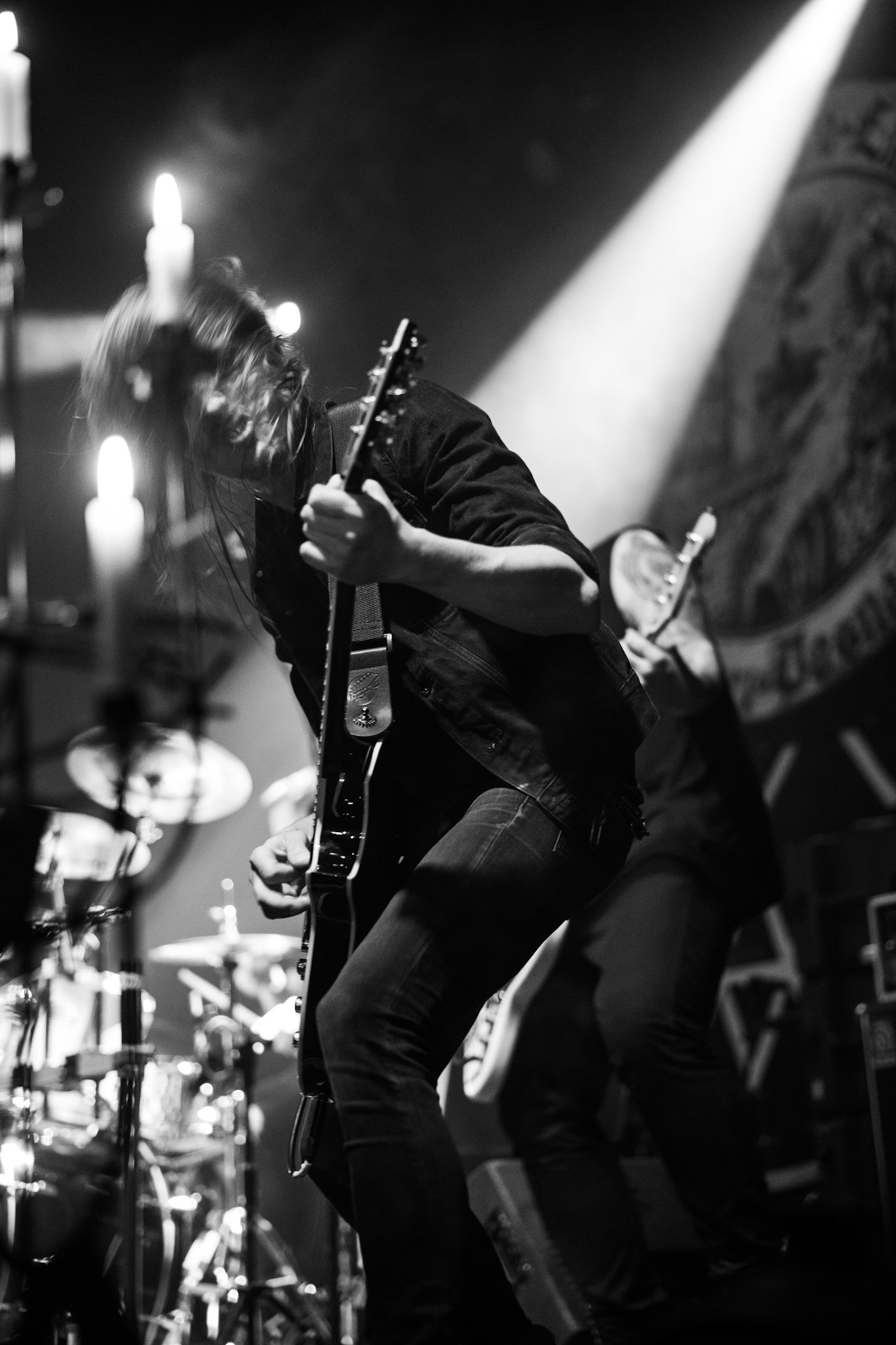 IN TWILIGHT’S EMBRACE - Polska - death metal, black metal,
koncert w Warszawskiej Progresji w ramach trasy Ecclesia Diabolica Baltica.
fot. Andrzej Wasilkiewicz/Reporter