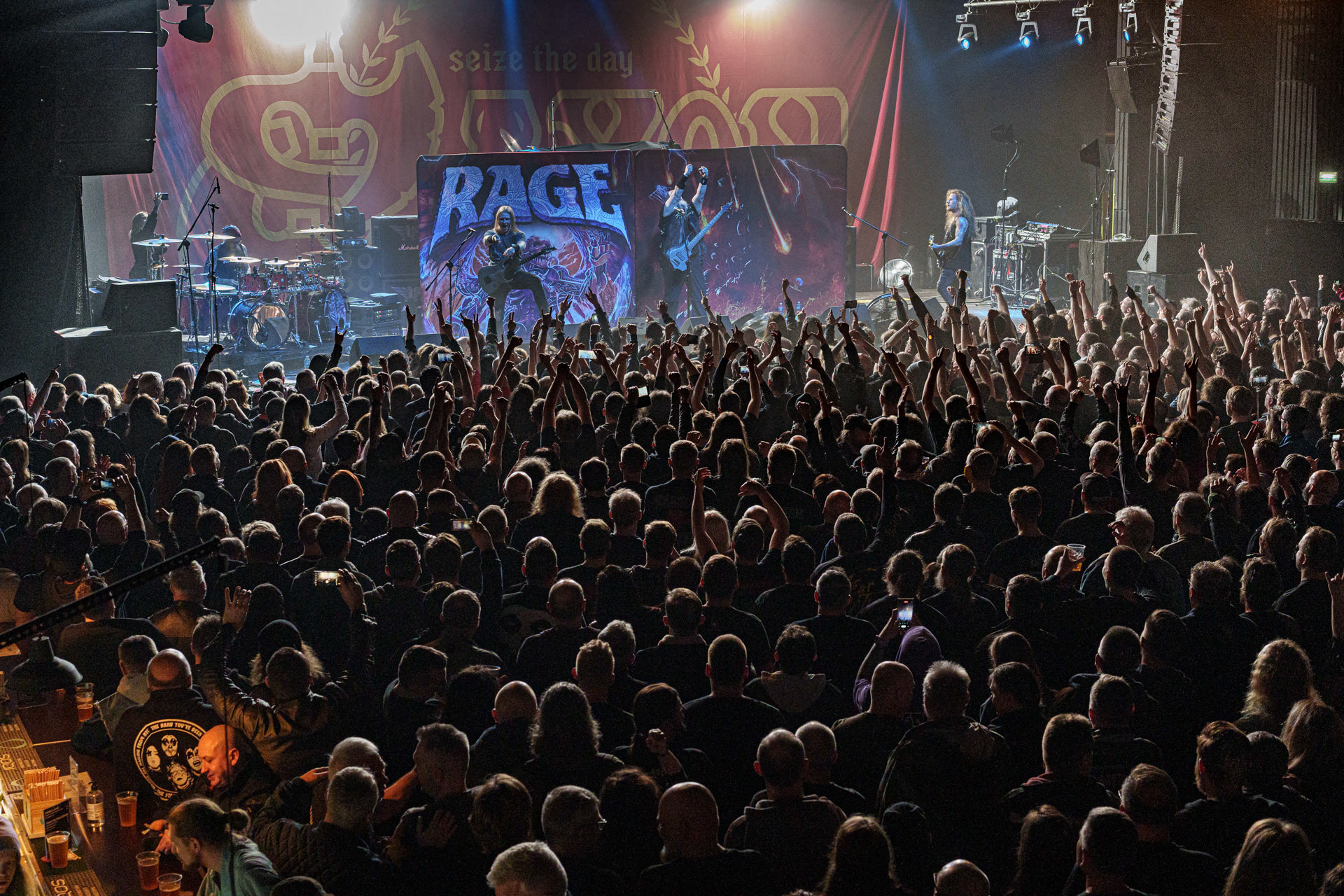 14.03.2023 Special guest: RAGE - SAXON "Seize the Day World Tour".Klub Progresja, Warszawa. Fot. Andrzej Wasilkiewicz/Reporter