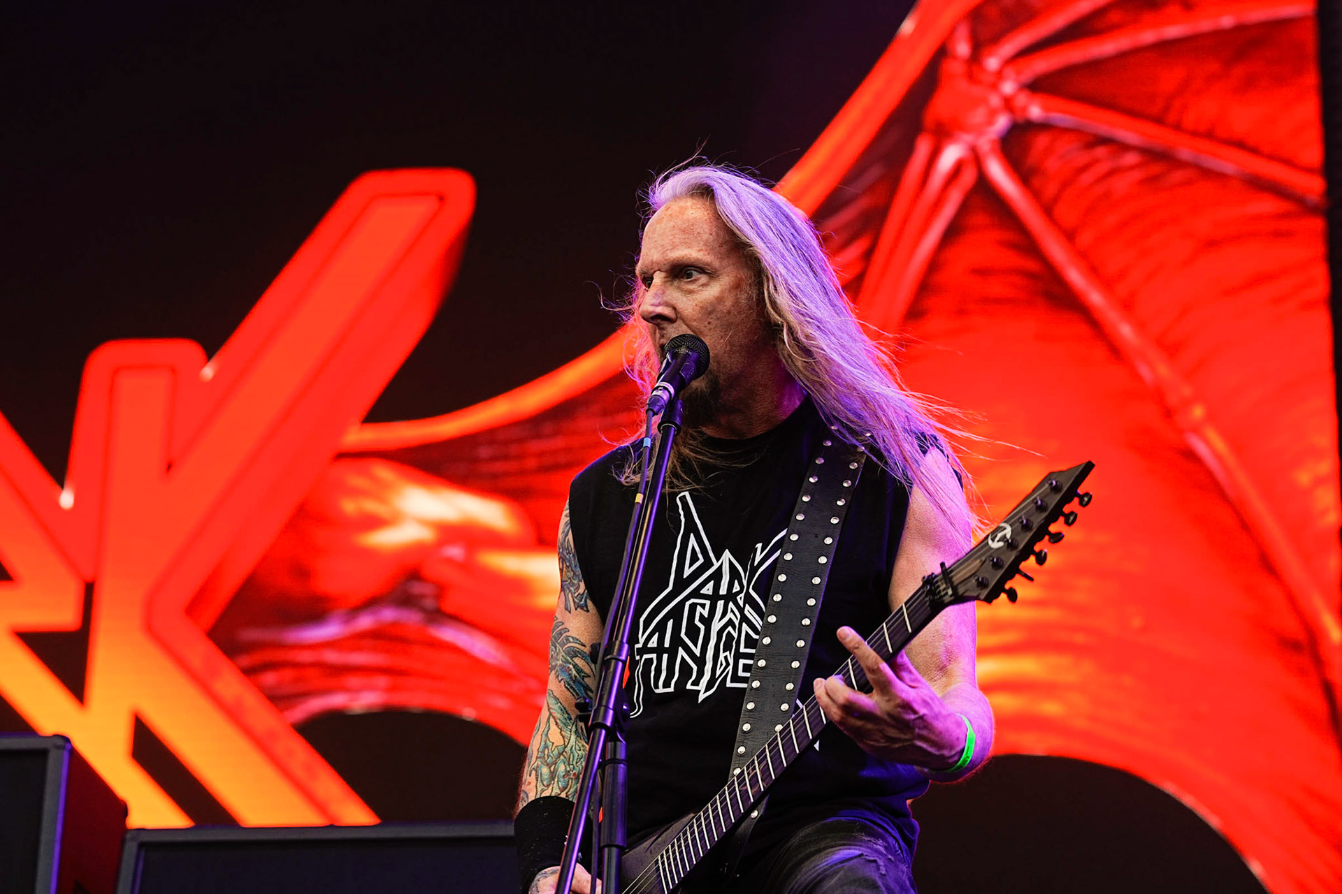 10.06.2023 Dark Angel trzeci dzien festiwaluMystic Festival 2023, Stocznia Gdanska fot. Andrzej Wasilkiewicz/Reporter