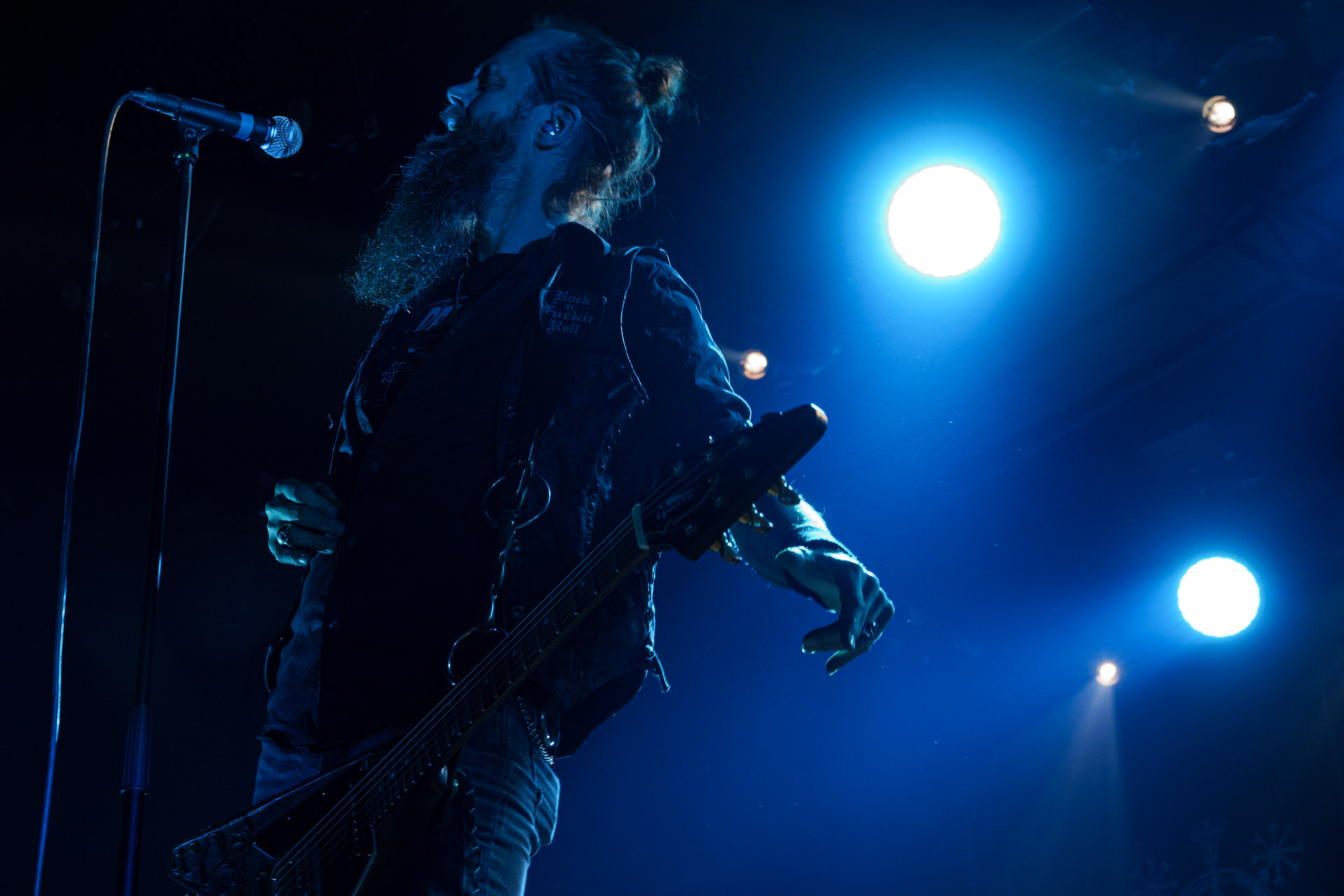 24.01.2023 - SOLSTAFIR (Islandia) post metal, rock, metal progresywny.Warszawa, klub Stodola. Knock Out Productions Fot. Andrzej Wasilkiewicz/Reporter