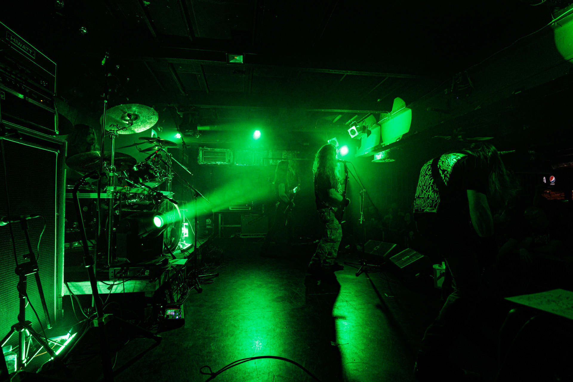 21.10.2022 - 𝗜𝗡𝗖𝗔𝗡𝗧𝗔𝗧𝗜𝗢𝗡 - amerykanski death metal w warszawskiej Proximie.Morderczy death metal na maksymalnie niskim stroju, halasie i chaosie nigdy nie stracil na sile - niezaleznie czy mowimy o swietnej nowej plcie, czy o kultowych strzalach rzedu "Onward to Golgotha". Sklad dowodzony przez Johna McEntee nigdy nie pudluje - na zywo rowniez.John McEntee - gitara, wokal, Kyle Severn - perkusja Alex Bouks - gitara,Chuck Sherwood - gitara basowa,Death metal, Black metal, Metal, Death-doom, Produkcja Knock Out Productions,fot. Andrzej Wasilkiewicz/Reporter