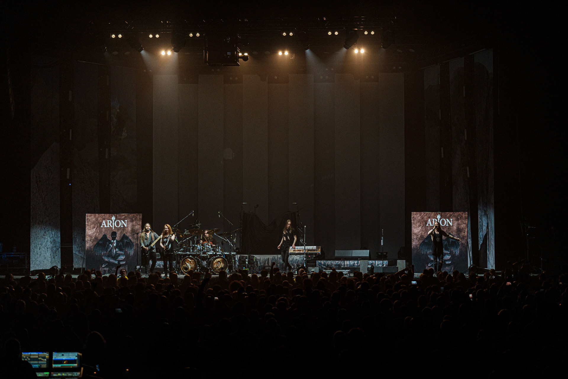 29.01.2023 - Arion  - warszawski koncert finskich metali przed Dream Theater, hala COS Torwar. Produkcja Winiary Bookings. Fot. Andrzej Wasilkiewicz/Reporter
