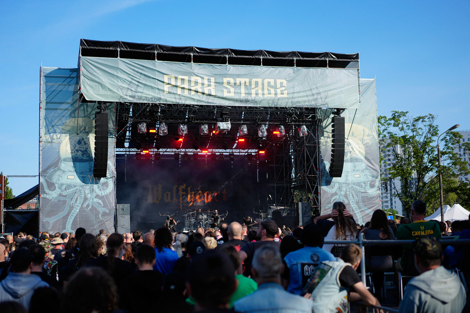 10.06.2023 Wolfheart trzeci dzien festiwaluMystic Festival 2023, Stocznia Gdanska fot. Andrzej Wasilkiewicz/Reporter