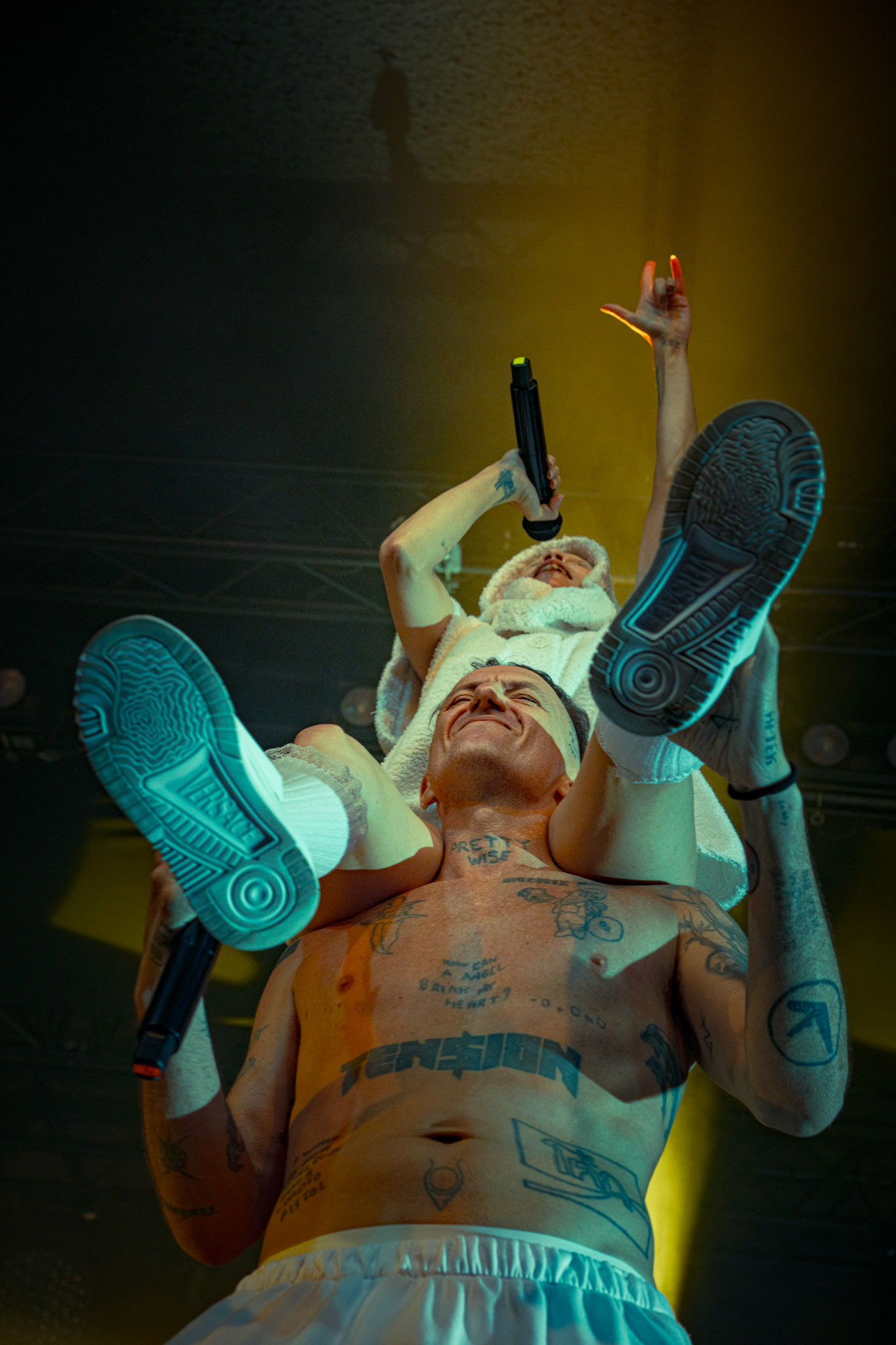 2024.04.08 Die Antwoord - REANIMATED! Warszawa - Klub Stodoła, Live Nation Polska, fot. Andrzej Wasilkiewicz/kaziq.com