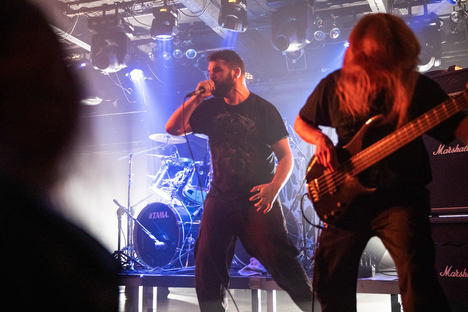 1.04.2019 Defeated Sanity, Warszawa, klub Proxima, DEFEATED SANITY brutal death metal, Niemcy
Lille Gruber - Drums
Jacob Schmidt - Bass
Christian Kühn - Guitar
Josh Welshman - Vocals Knock Out Productions, Left Hand Sounds.