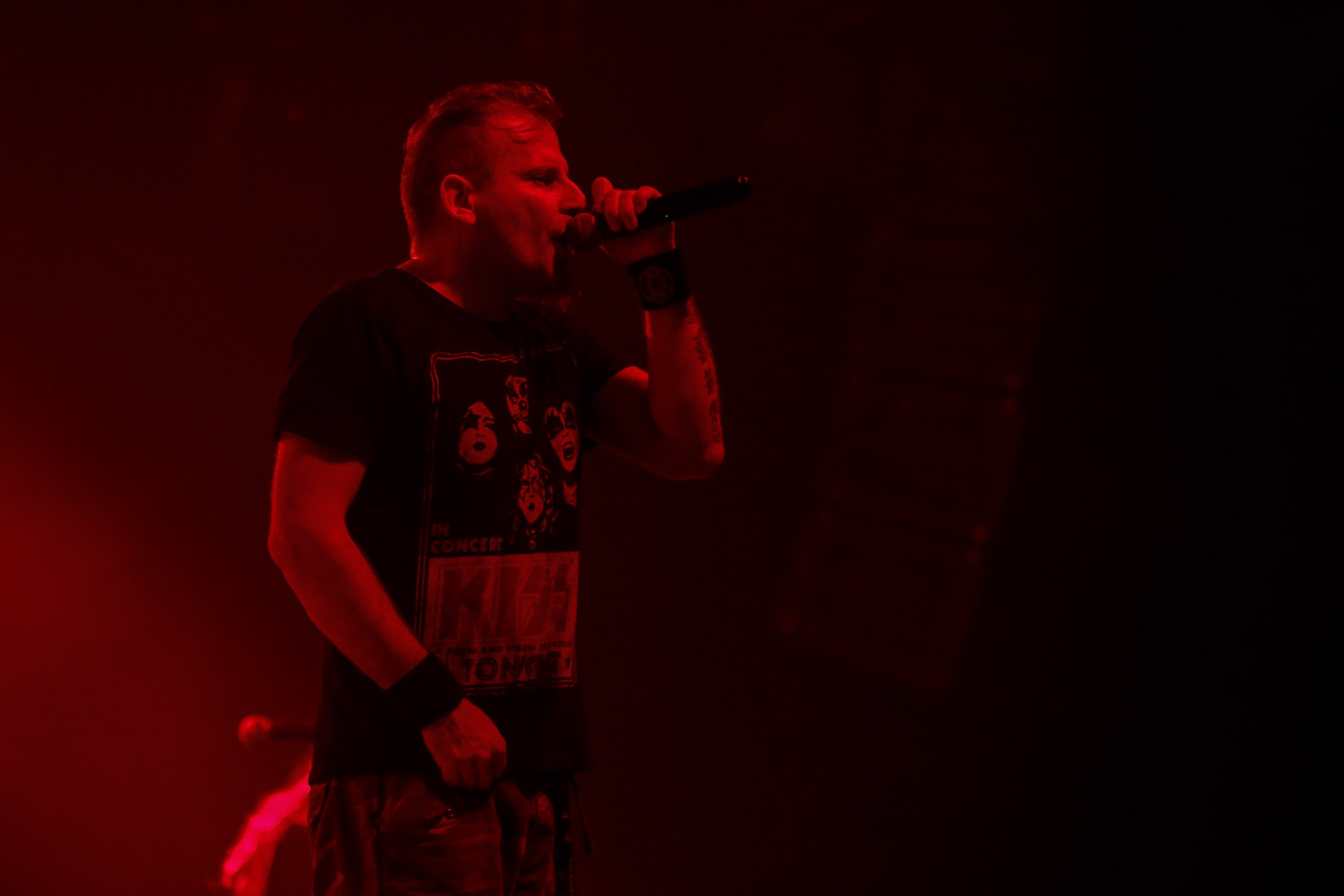 30.11.2018 Knock Out Tour 2018 - Warszawa Progresja -VIRGIN SNATCH  thrash metal, death metal,
Łukasz "Zielony" Zieliński wokal,
Grzegorz "Grysik" Bryła  gitara, 
Paweł Pasek  gitara, 
Piotr "Anioł" Wącisz  gitara basowa, 
Jacek Nowak perkusja,  fot. Andrzej Wasilkiewicz/Reporter