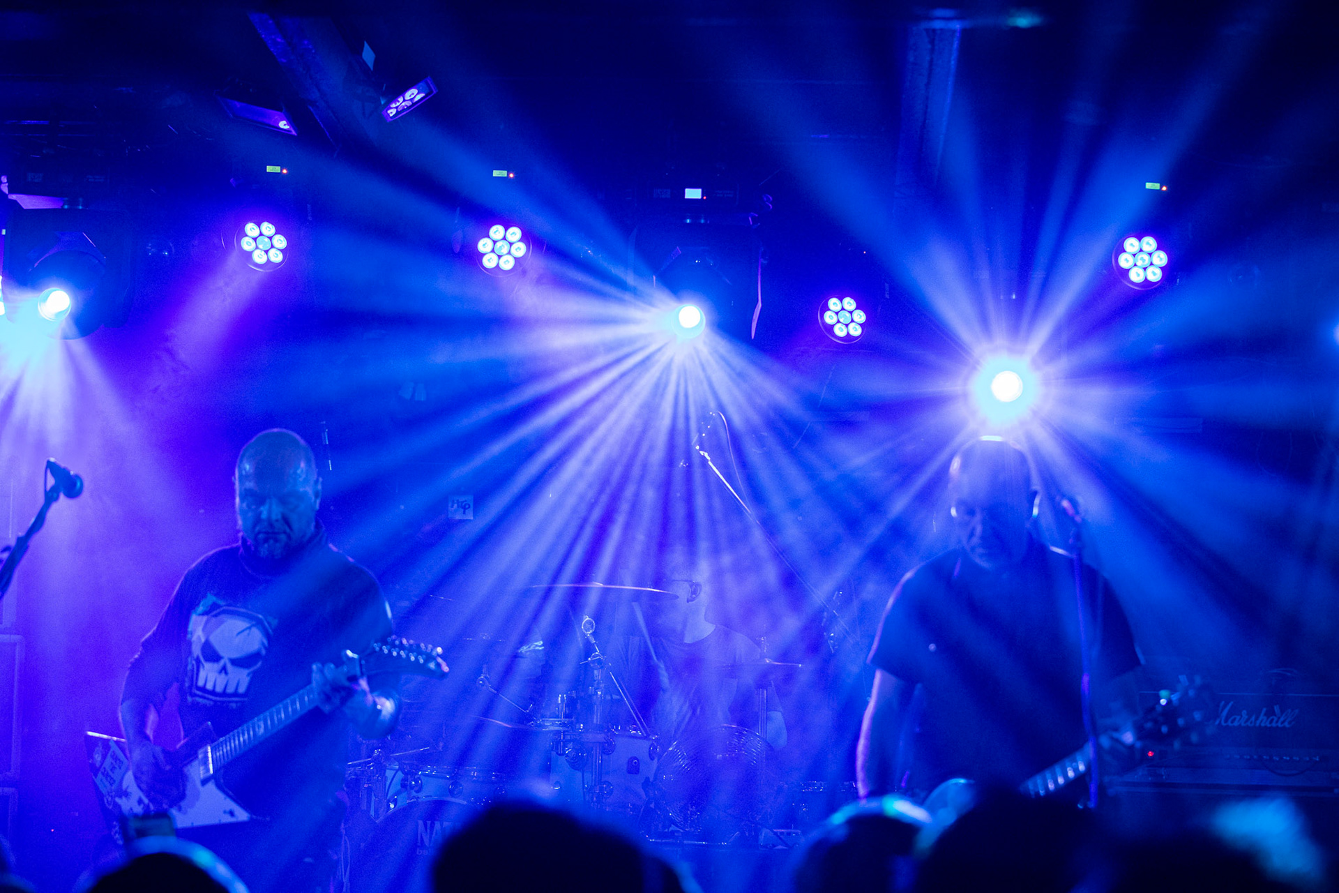 02.02.2020 Koncert Illusion w warszawskiej Proximie. 
n/z Paweł Herbasch – perkusja
n/z Tomasz Lipnicki – gitara, wokal, 
n/z Jerzy Rutkowski – gitara
Polski grunge, hardcore, hardrock, Winiary Bookings fot. Andrzej Wasilkiewicz/REPORTER