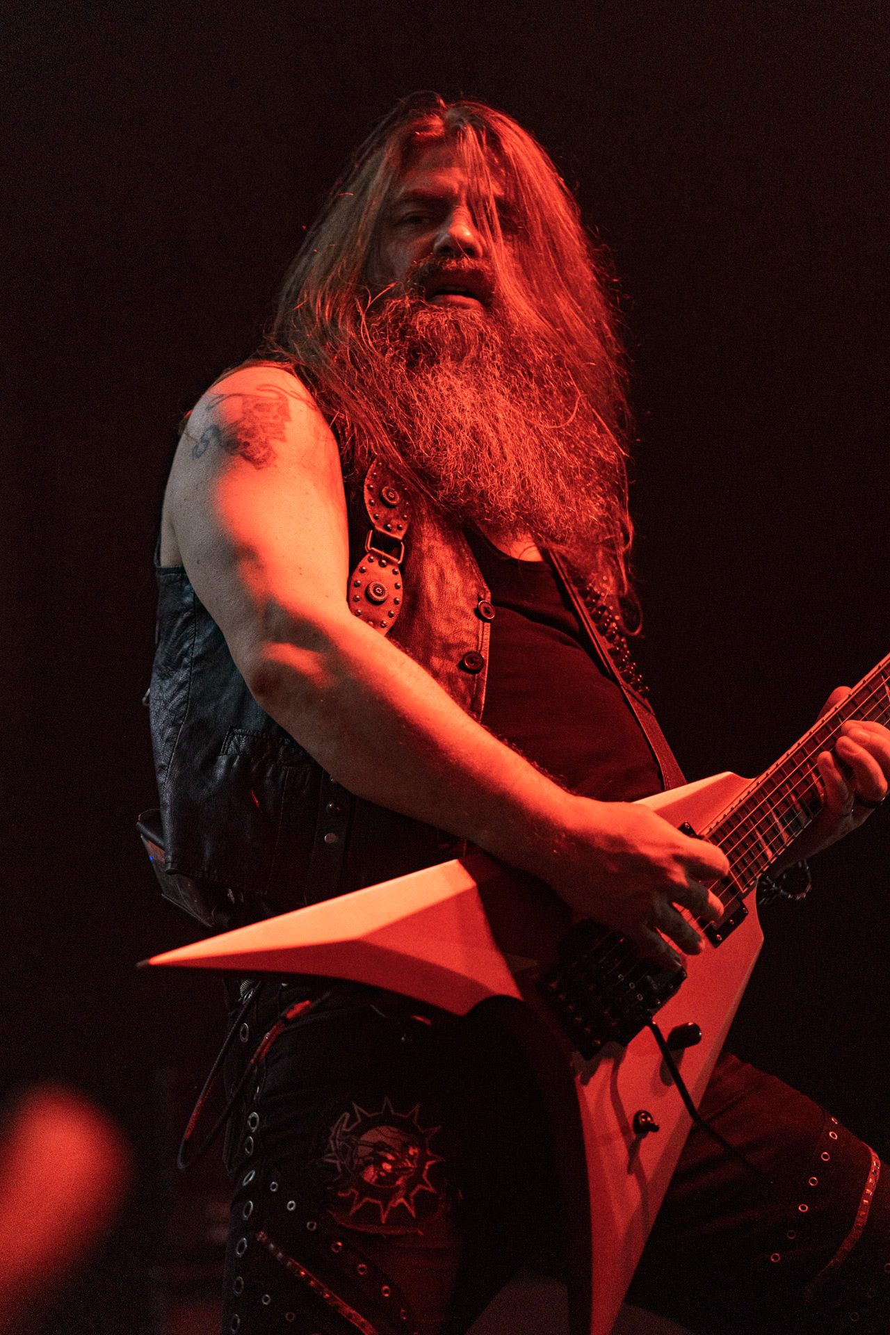 14.04.2023 Soilwork - szwedzki melodic death metal.Knock Out Productions, klub Progresja Warszawa. fot. Andrzej Wasilkiewicz/kaziq.com