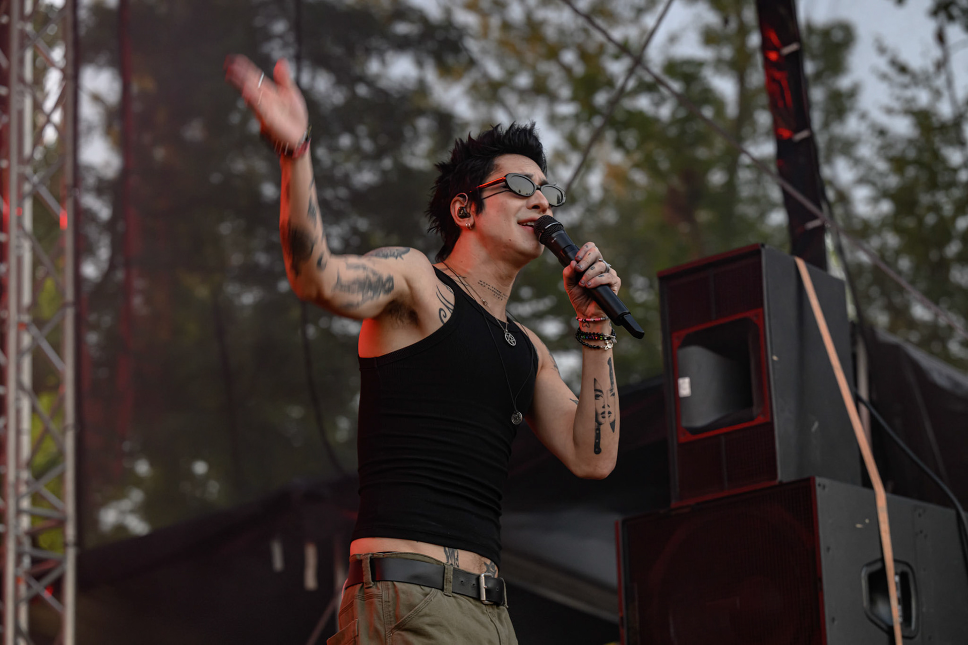 9.07.2024 Palaye Royale - Warszawa Letnia Scena Progresji. fot. Andrzej Wasilkiewicz