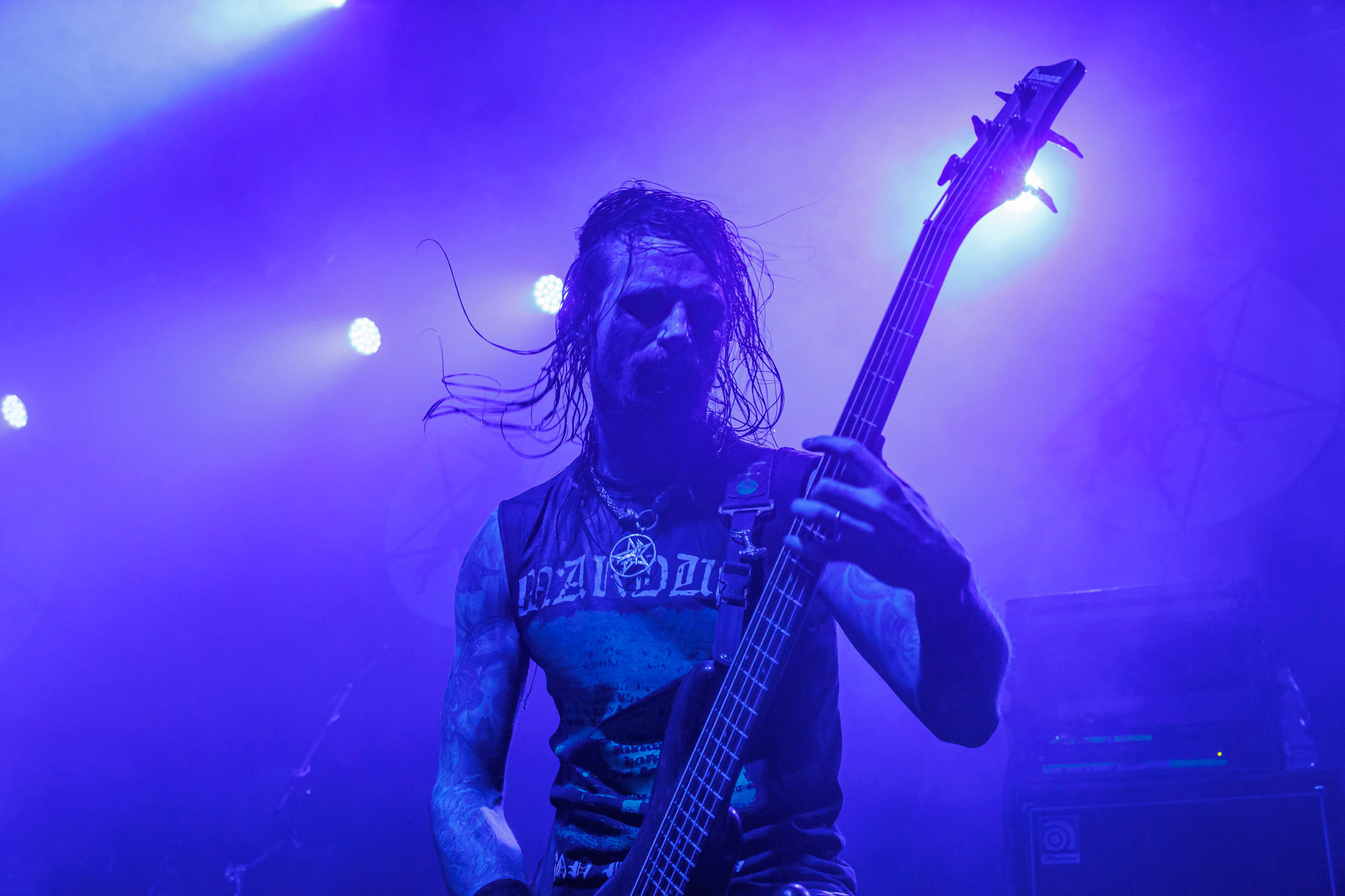 Marduk – black metal, koncert z okazji 30 lecia Marduk w warszawskiej Progresji.Left Hand Sounds, No Solace, fot. Andrzej Wasilkiewicz/Reporter