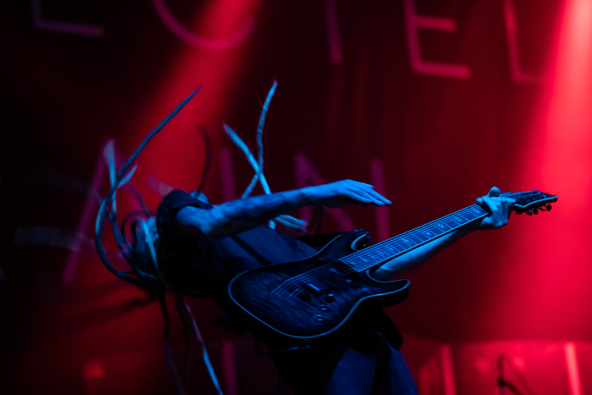 01.03.2019 Infected Rain- koncert warszawska Progresja, Infected Rain Moldovan nu metal, nu metalcore,
Vadim "Vidick" Ozhog - guitars, 
Vladimir Babici - bass, 
Serghei Babici - guitars, 
Eugen Voluta - drums,
Elena "Lena Scissorhands" Cataraga - vocals,