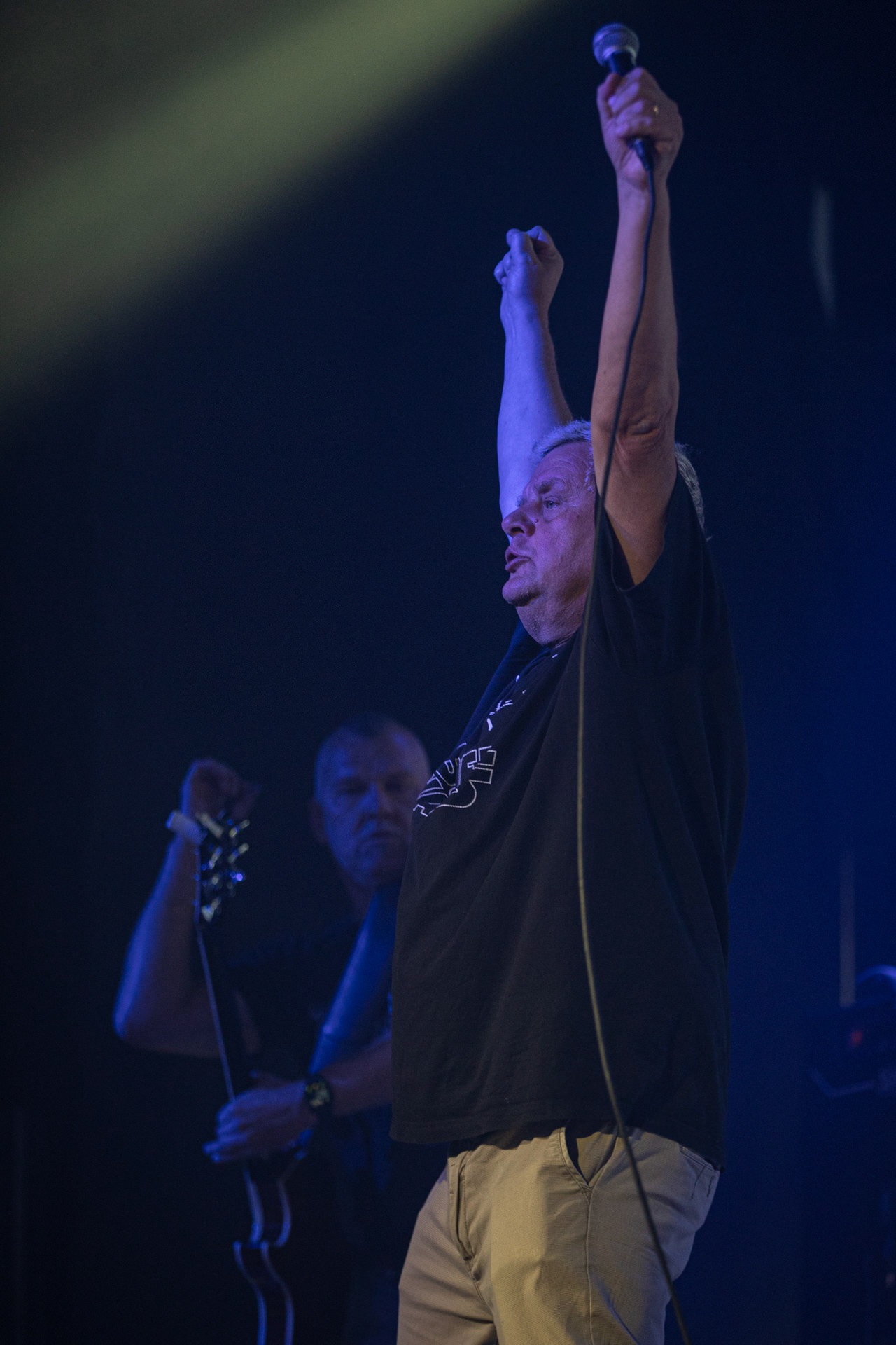 KULT - koncert Pomaranczowa Trasa 2021 - Warszawa Stodoła. 29 pazdziernika 2021. Kazik Staszewski wokal,Rock, rock progresywny, rock alternatywny, punk, nowa fala, polski rock.fot. Andrzej kaziq Wasilkiewicz/Reporter