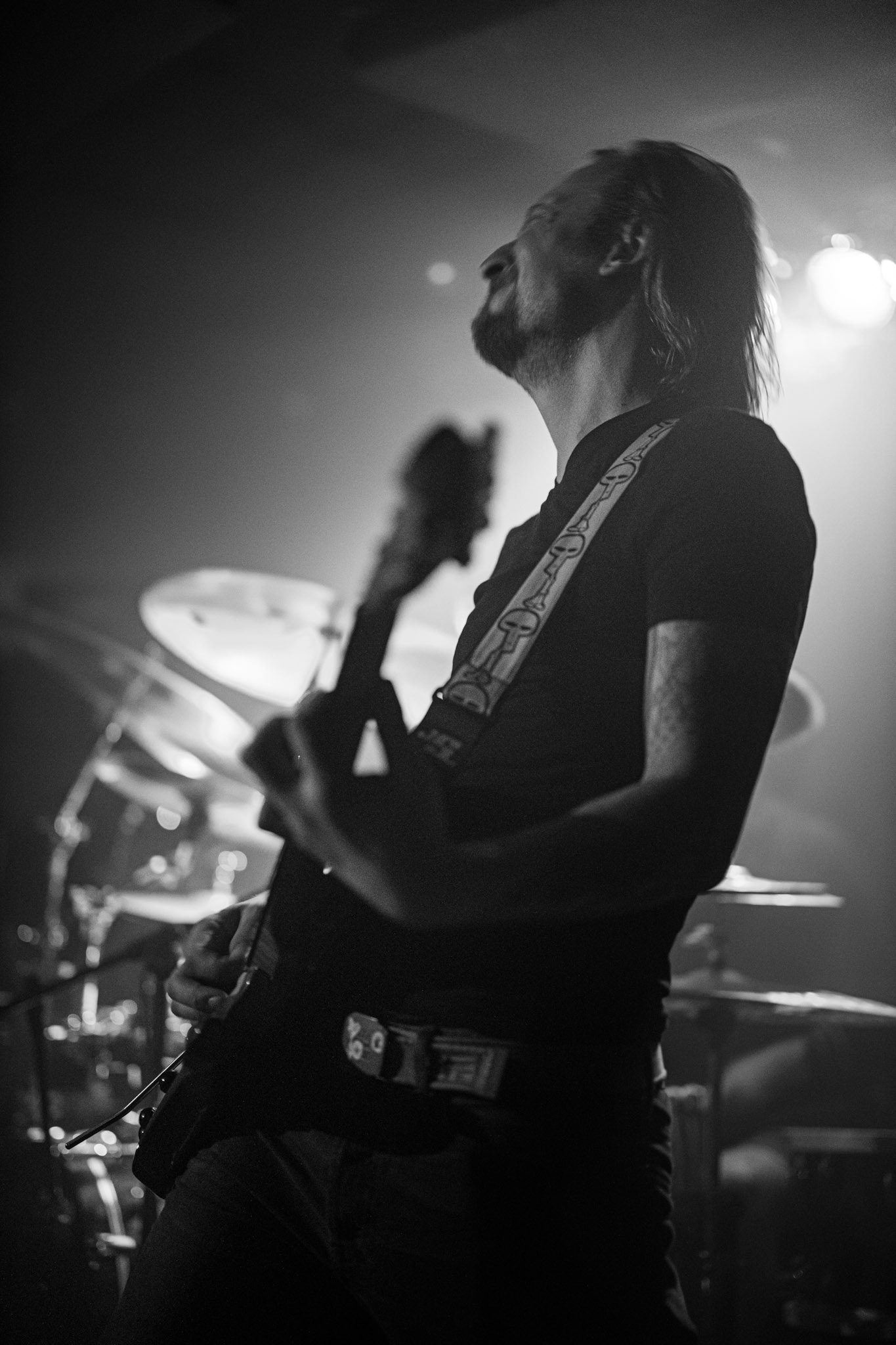 Koncert 4dots - 20.12.2019 Warszawa Klub Pogłos, n/z W. Jarawka guitar, Post something, Post something else, fot. Andrzej Wasilkiewicz/REPORTER