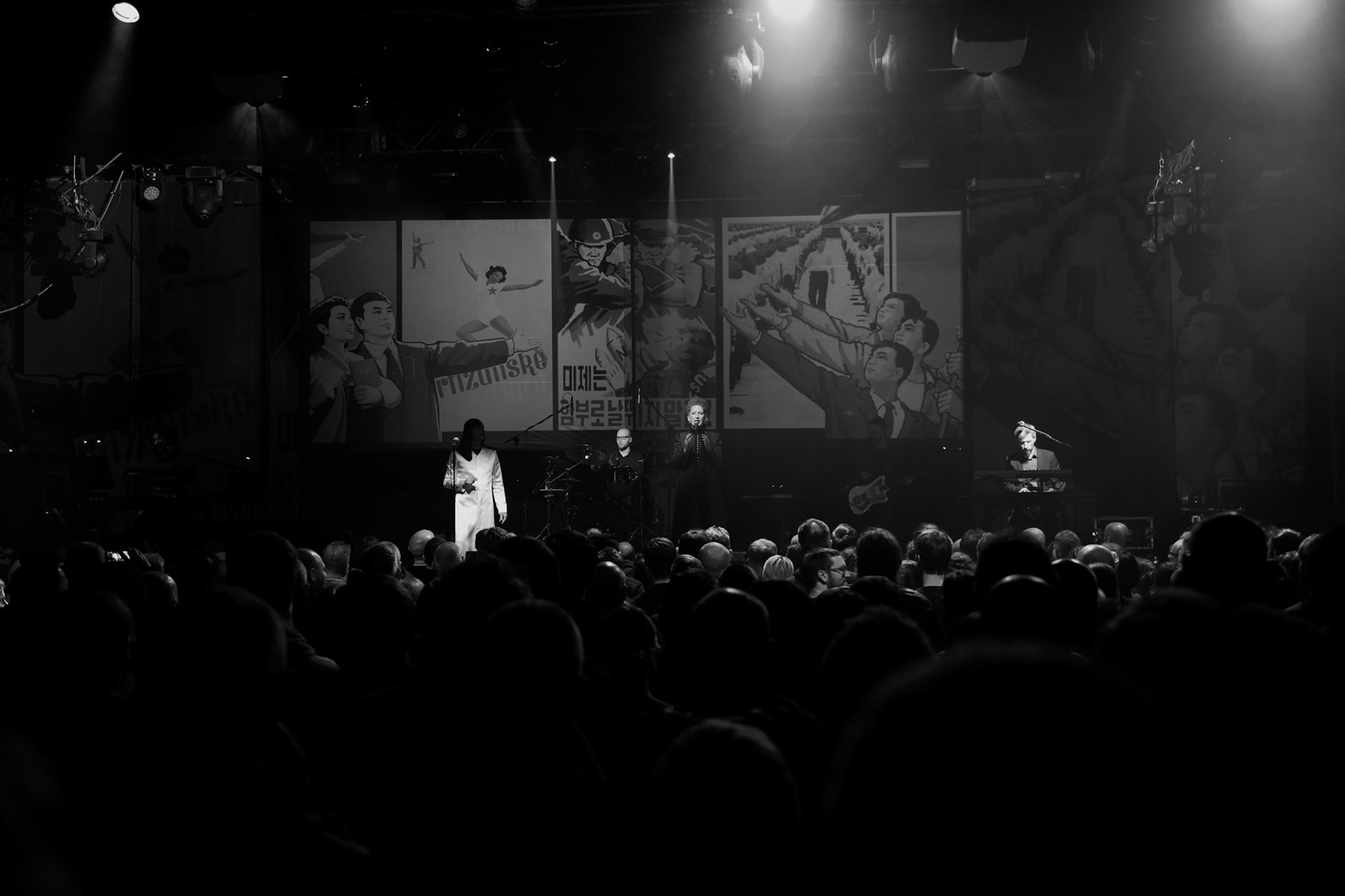 25.02.2019 LAIBACH - koncert warszawska Progresja,  
fot. Andrzej Wasilkiewicz/Reporter