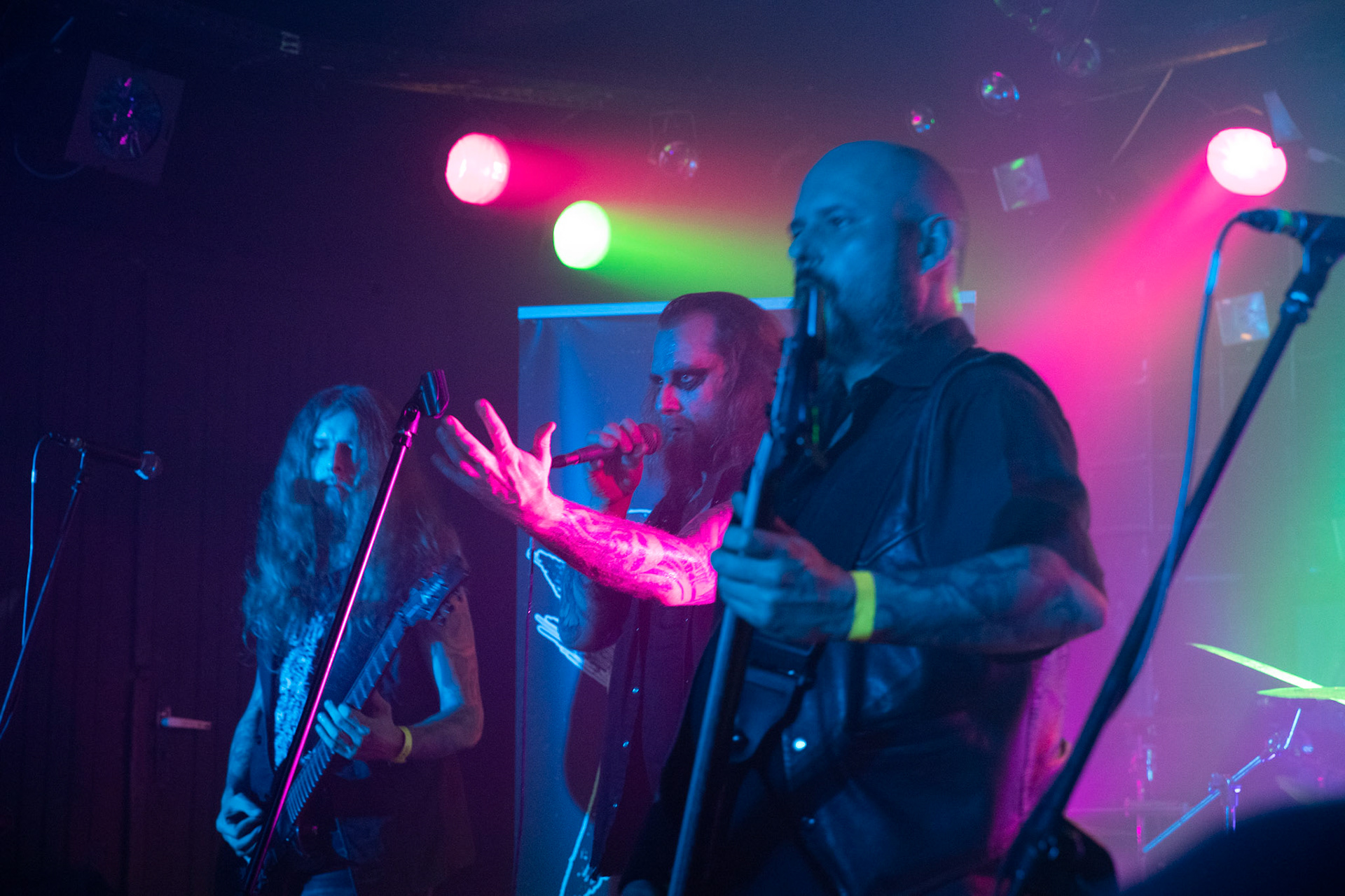 14.01.2019r. Witchmaster,  trasa XX years of Violence & Blasphemy klub VooDoo  Warszawa.  fot. Andrzej Wasilkiewicz/Reporter