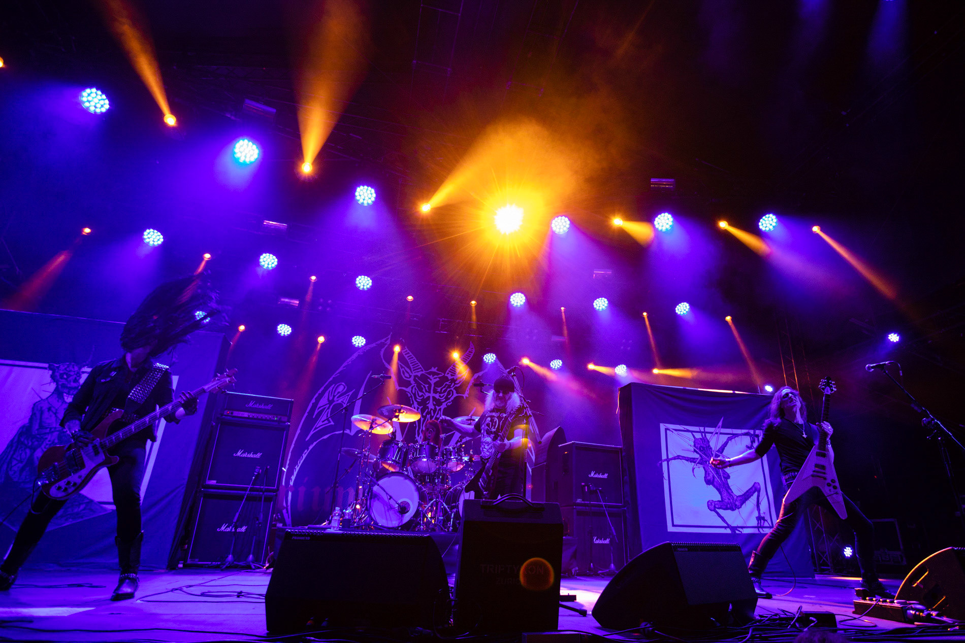 1.06.2022 Tom Warrior’s Legacy - Hellhammer, Tripykon, Celtic Frost - Warm up Day Mystic Festival 2022, Stocznia Gdanska, Gdansk, Mystic Coalition.fot. Andrzej Wasilkiewicz/Reporter