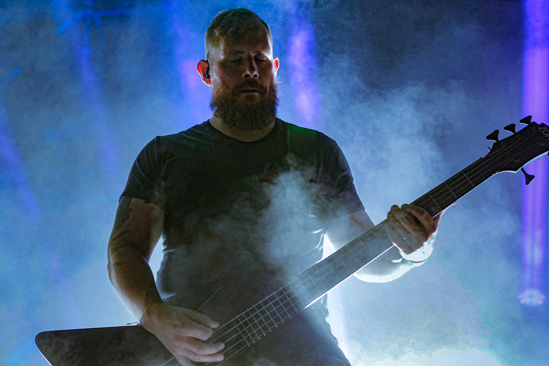 10.06.2023 Meshuggah trzeci dzien festiwaluMystic Festival 2023, Stocznia Gdanska fot. Andrzej Wasilkiewicz/Reporter