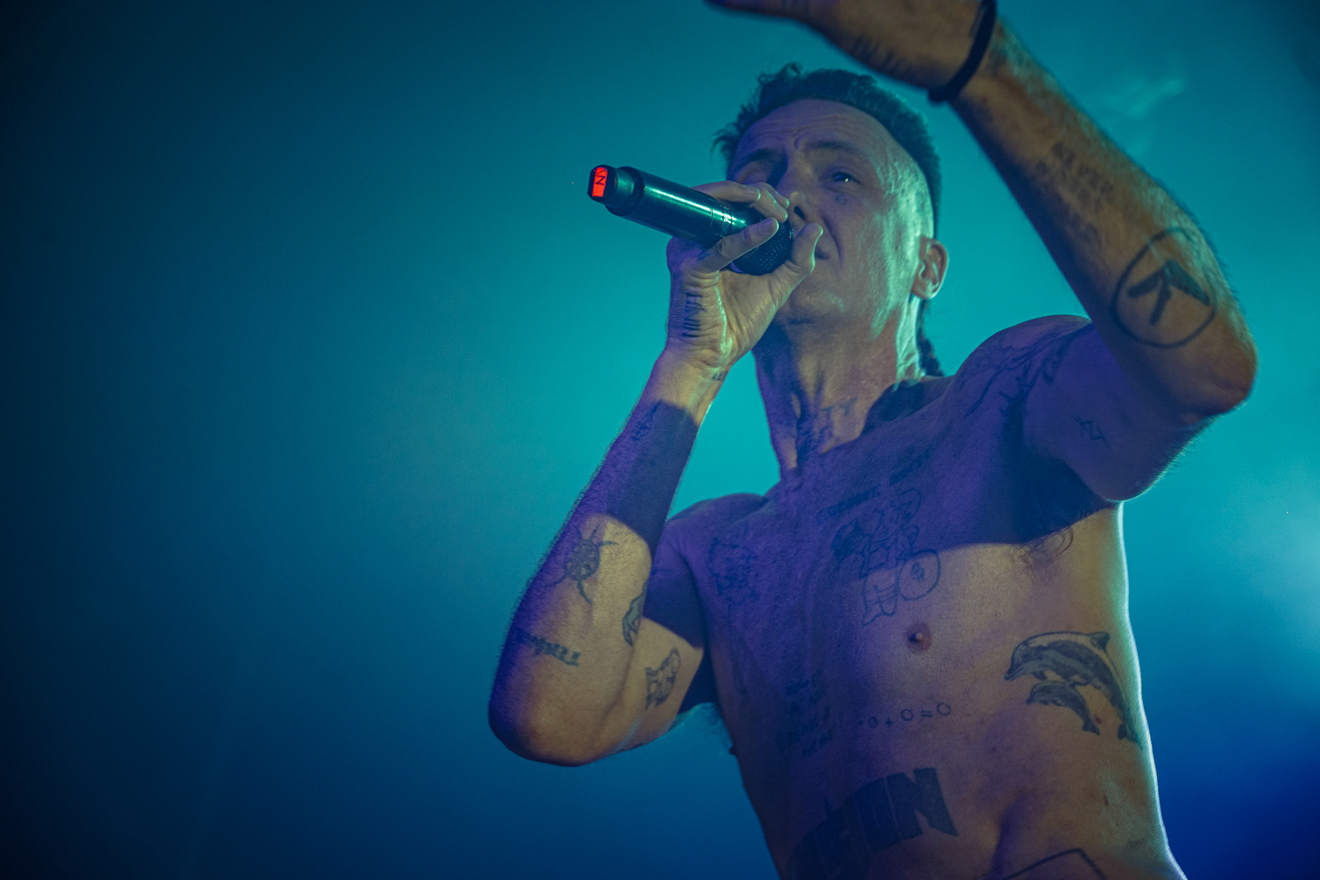2024.04.08 Die Antwoord - REANIMATED! Warszawa - Klub Stodoła, Live Nation Polska, fot. Andrzej Wasilkiewicz/kaziq.com