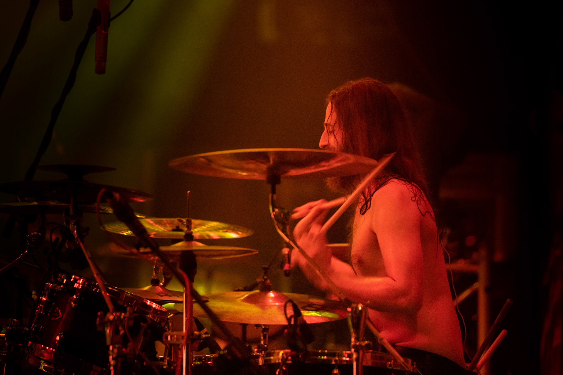 Legendy Metalu Vader - Death Metal - koncert Legendy Metalu w warszawskiej Progresji, 
Peter: Guitar + Vocals
Pajak: Guitar
Hal: Bass
James: Drums
fot. Andrzej kaziq Wasilkiewicz/Reporter