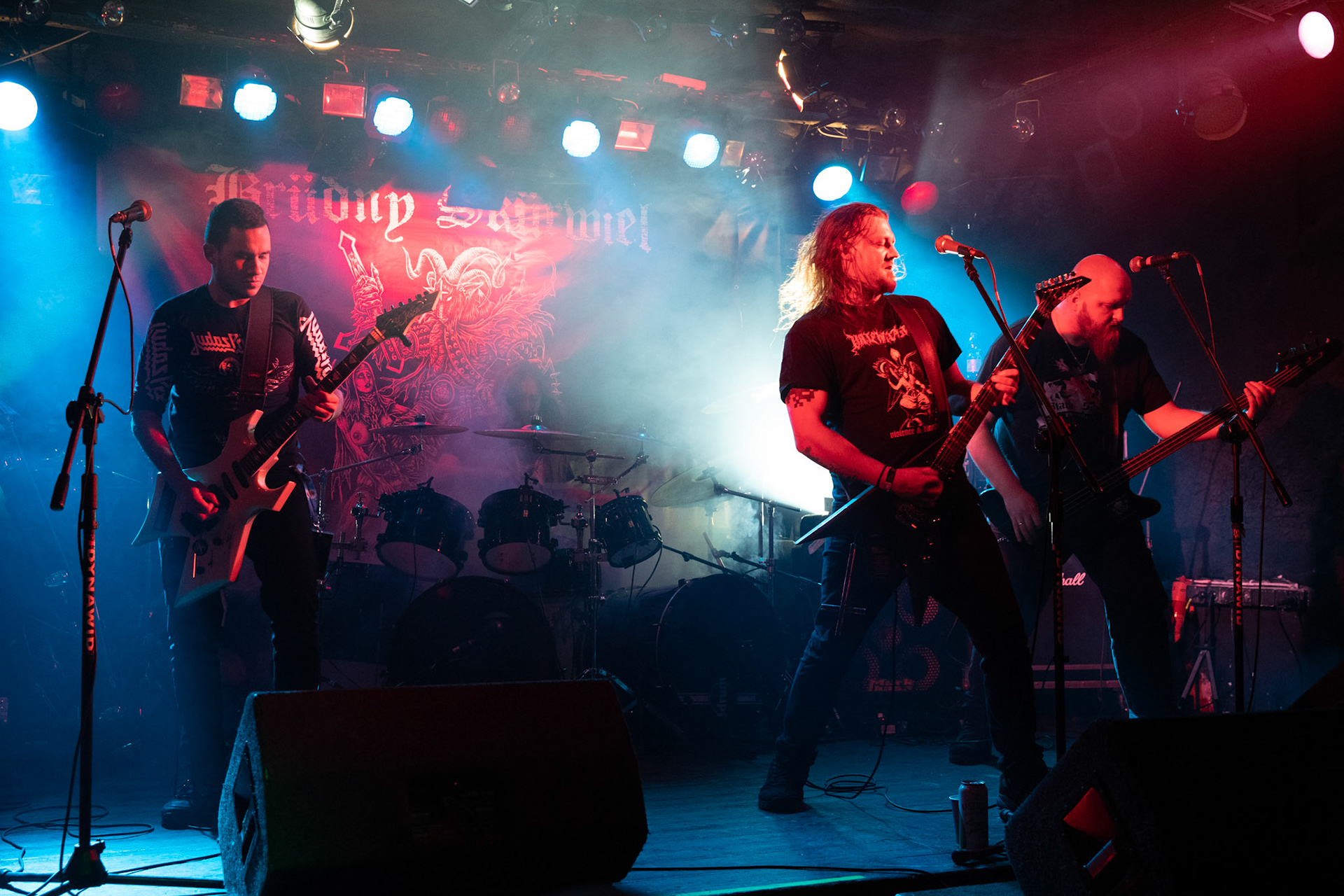 14.01.2019r. Brüdny Skürwiel, trasa XX years of Violence & Blasphemy klub VooDoo Warszawa. fot. Andrzej Wasilkiewicz/Reporter