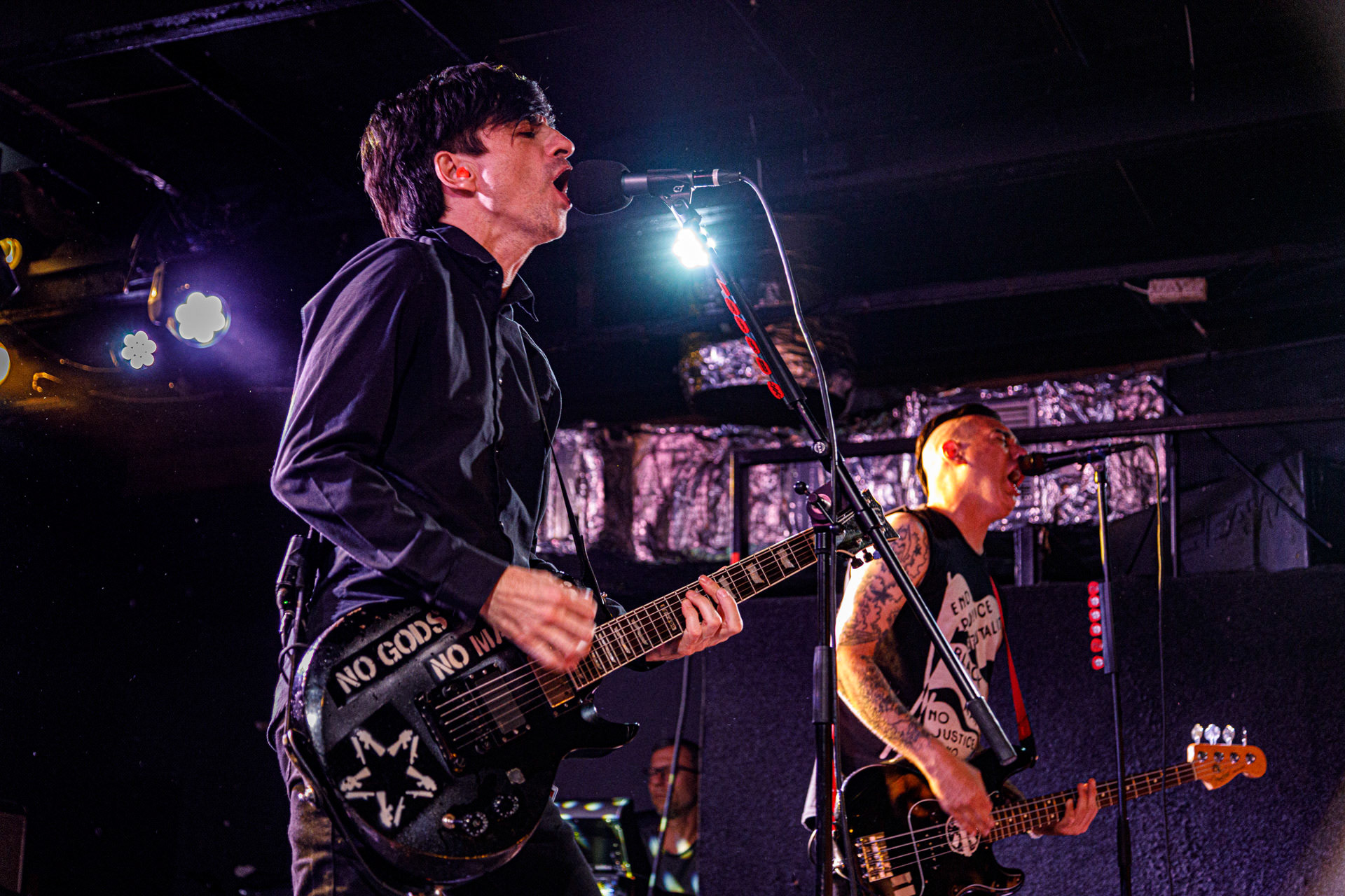 19.07.2022 ANTI-FLAG Amerykanska legenda punk-rocka na warszawskim koncercie w klubie Proxima.Produkcja WiniaryBookings. fot. Andrzej Wasilkiewicz/Reporter