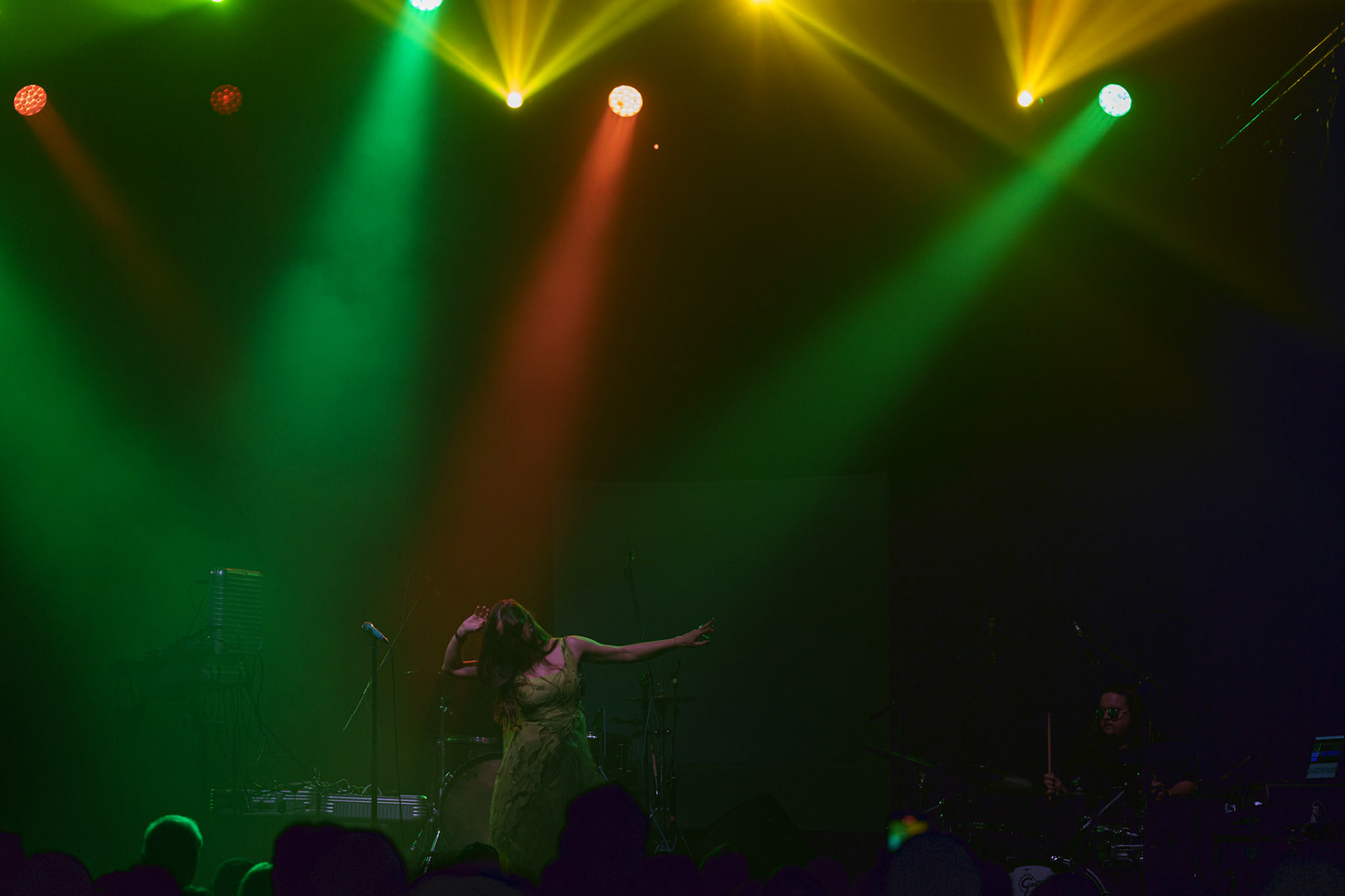 22.10.2021 Pola Rise - electronic music, Paulina Milosz, klub Progresja, Warszawa. fot. Andrzej Wasilkiewicz/Reporter